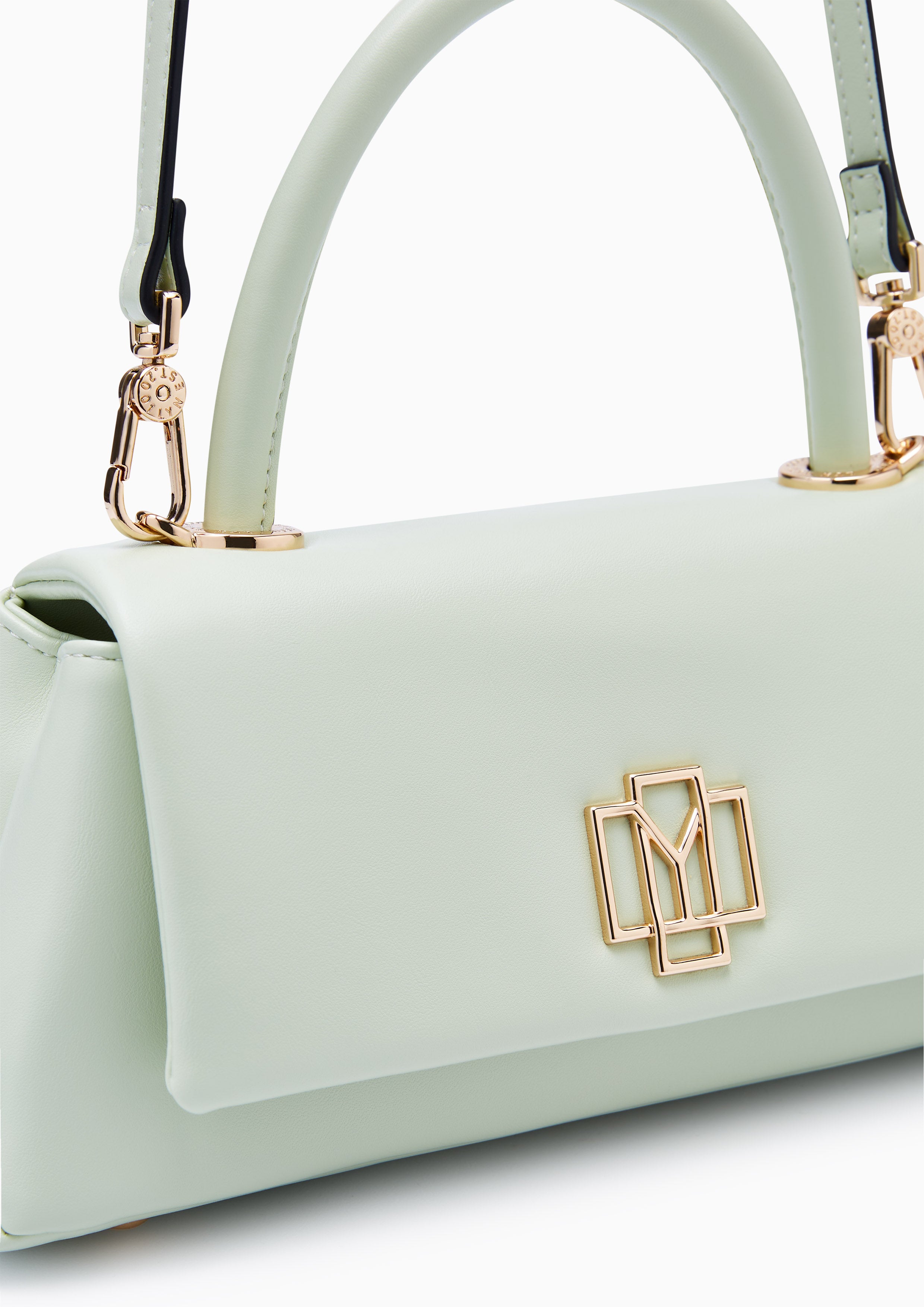 Berlyn Top Handle Bag Light Green