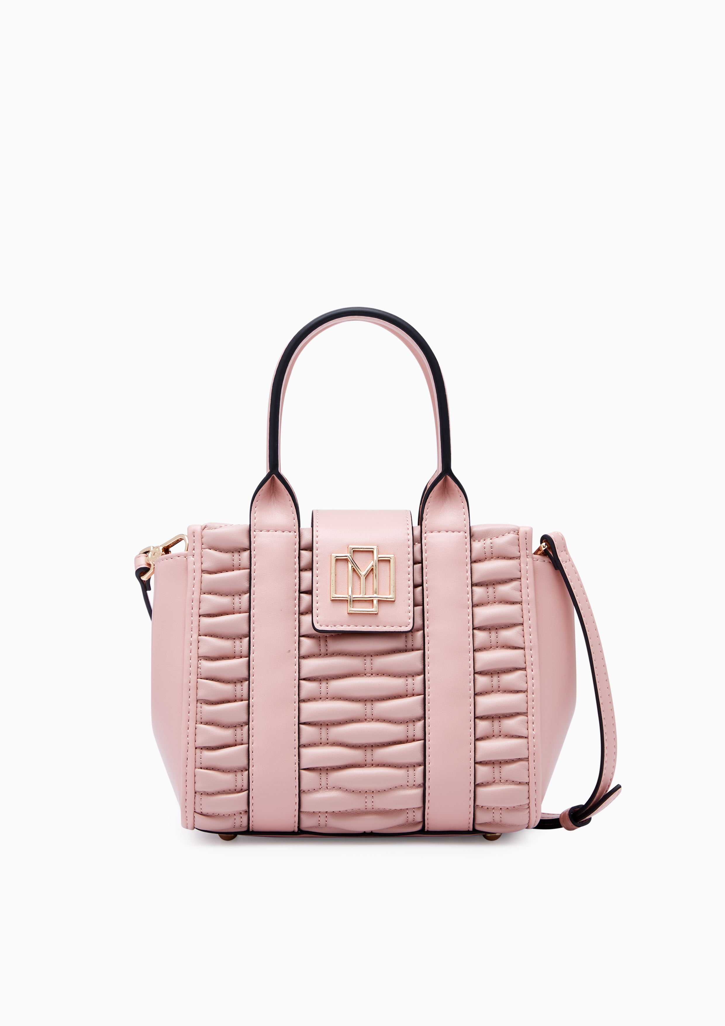 Berlyn Quilt Handbag Pink