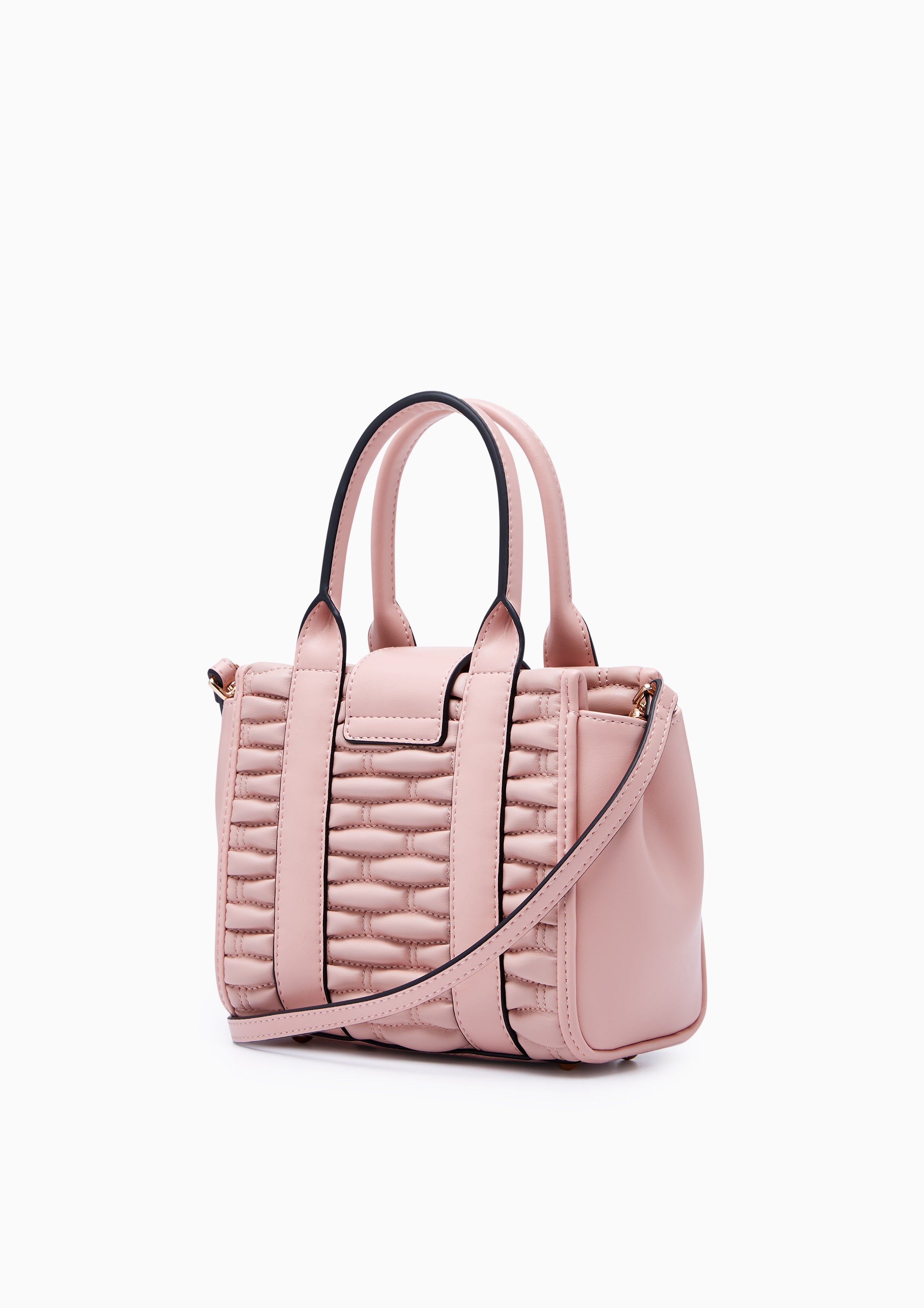 Berlyn Quilt Handbag Pink
