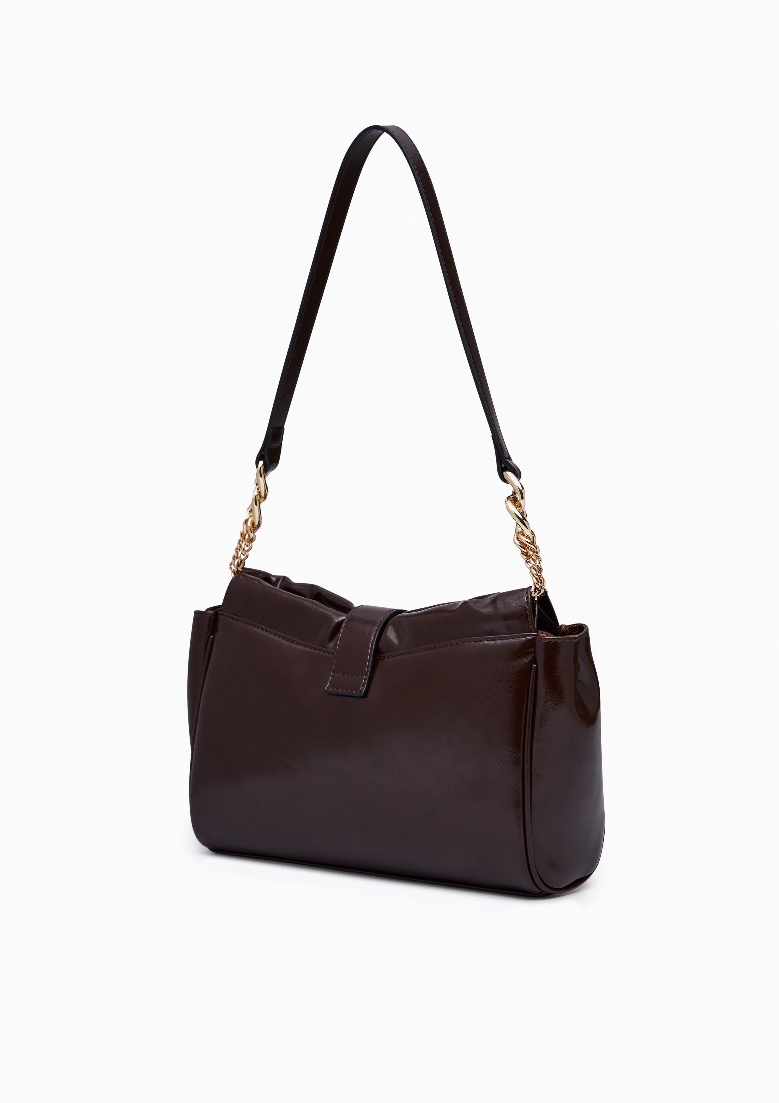 Sedara S Shoulder Bag Dark Brown