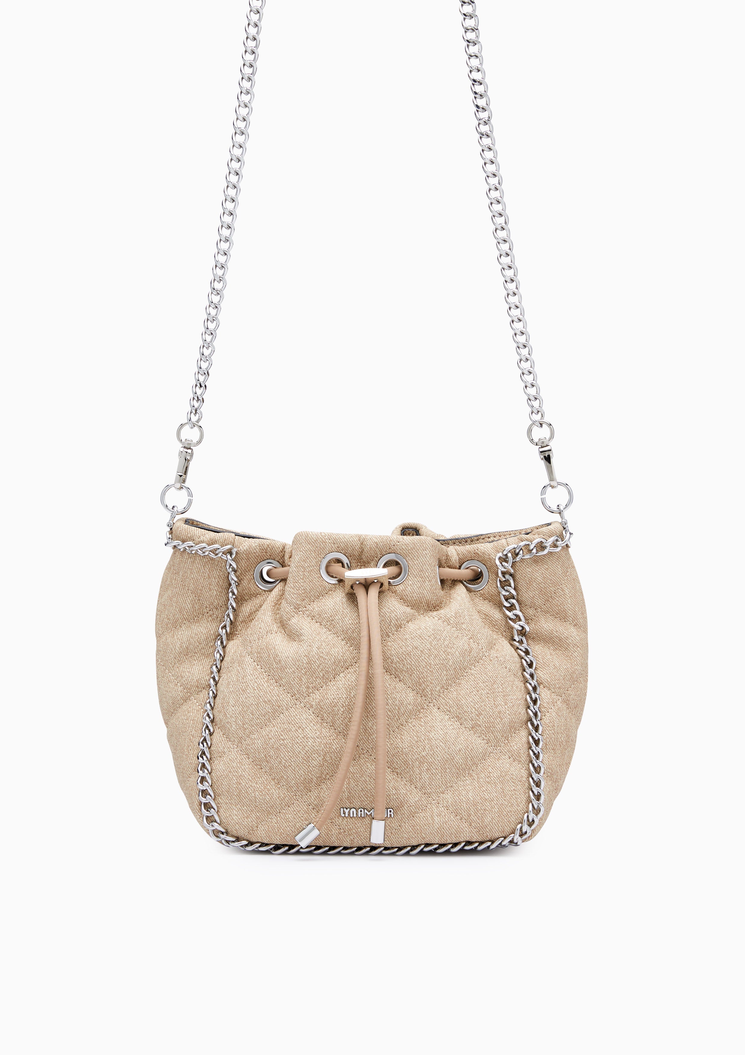 Alita Bucket Bag Beige