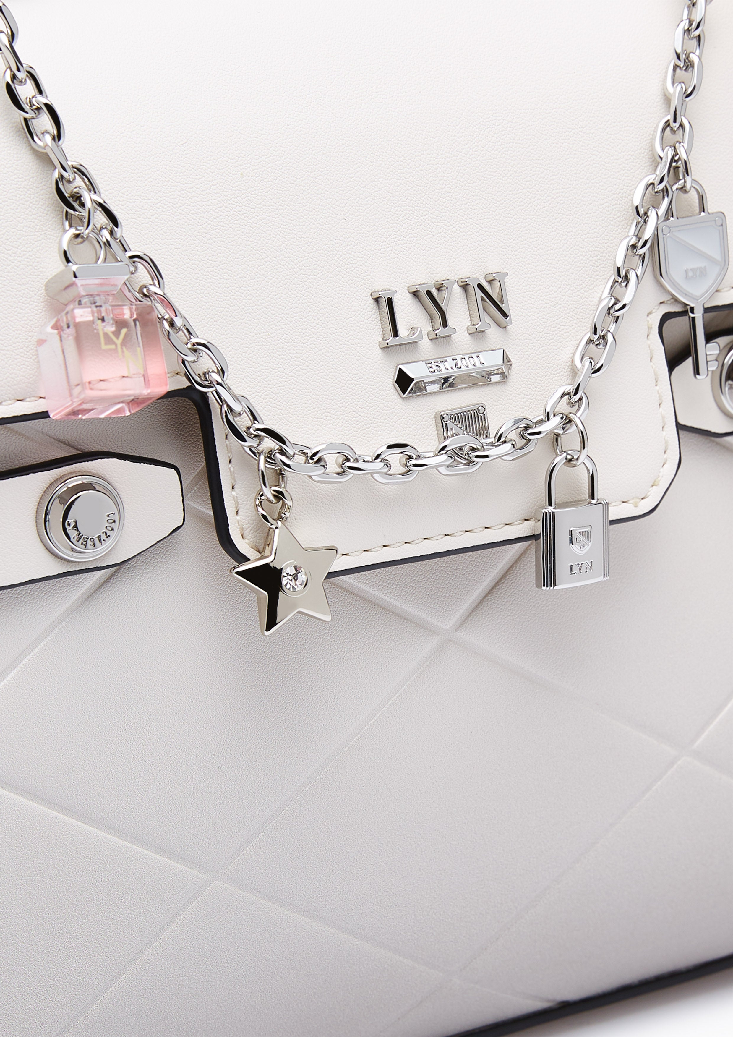 Perfume Finesss Top Handle Bag Black