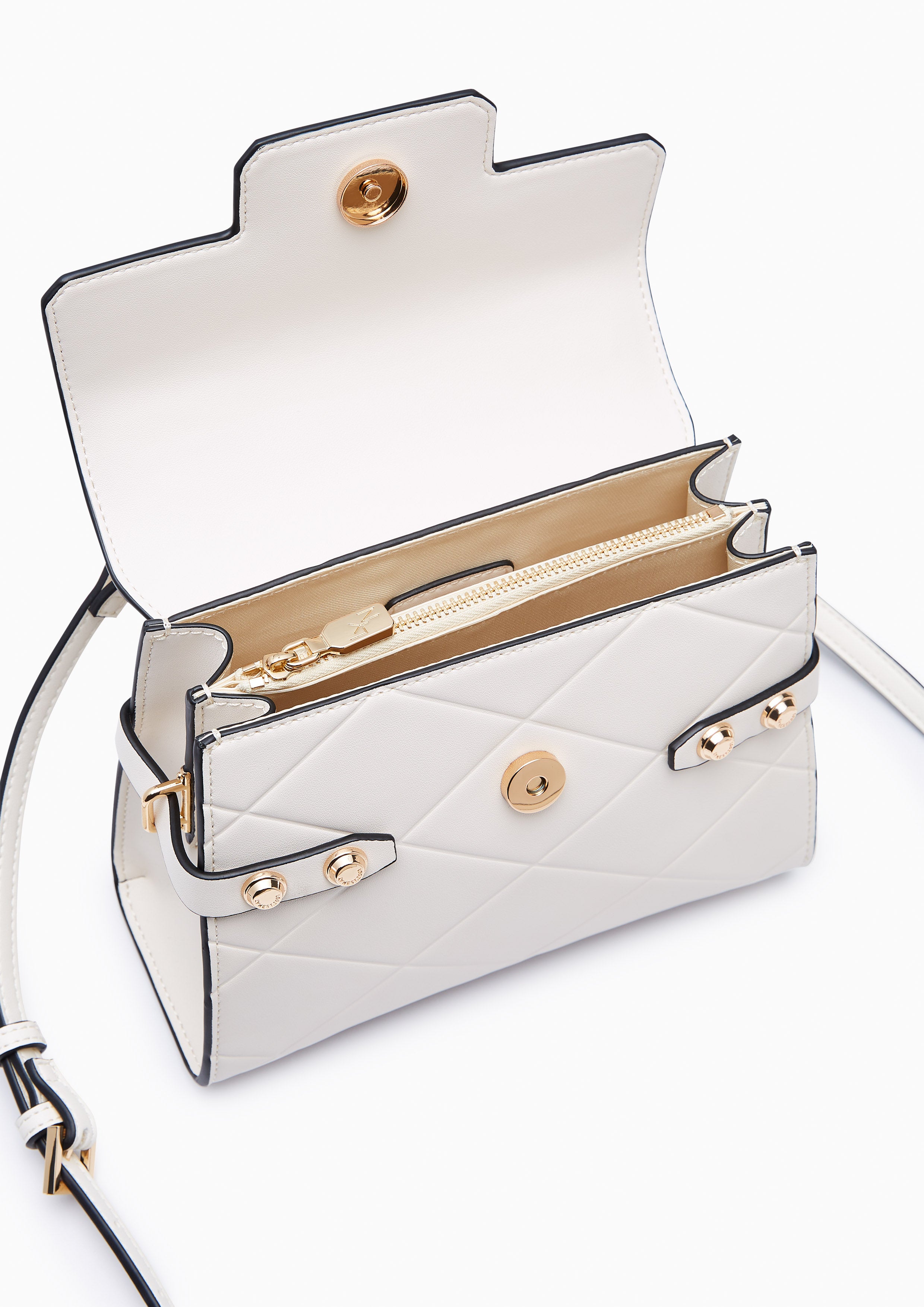 Perfume Finesss Top Handle Bag Ivory