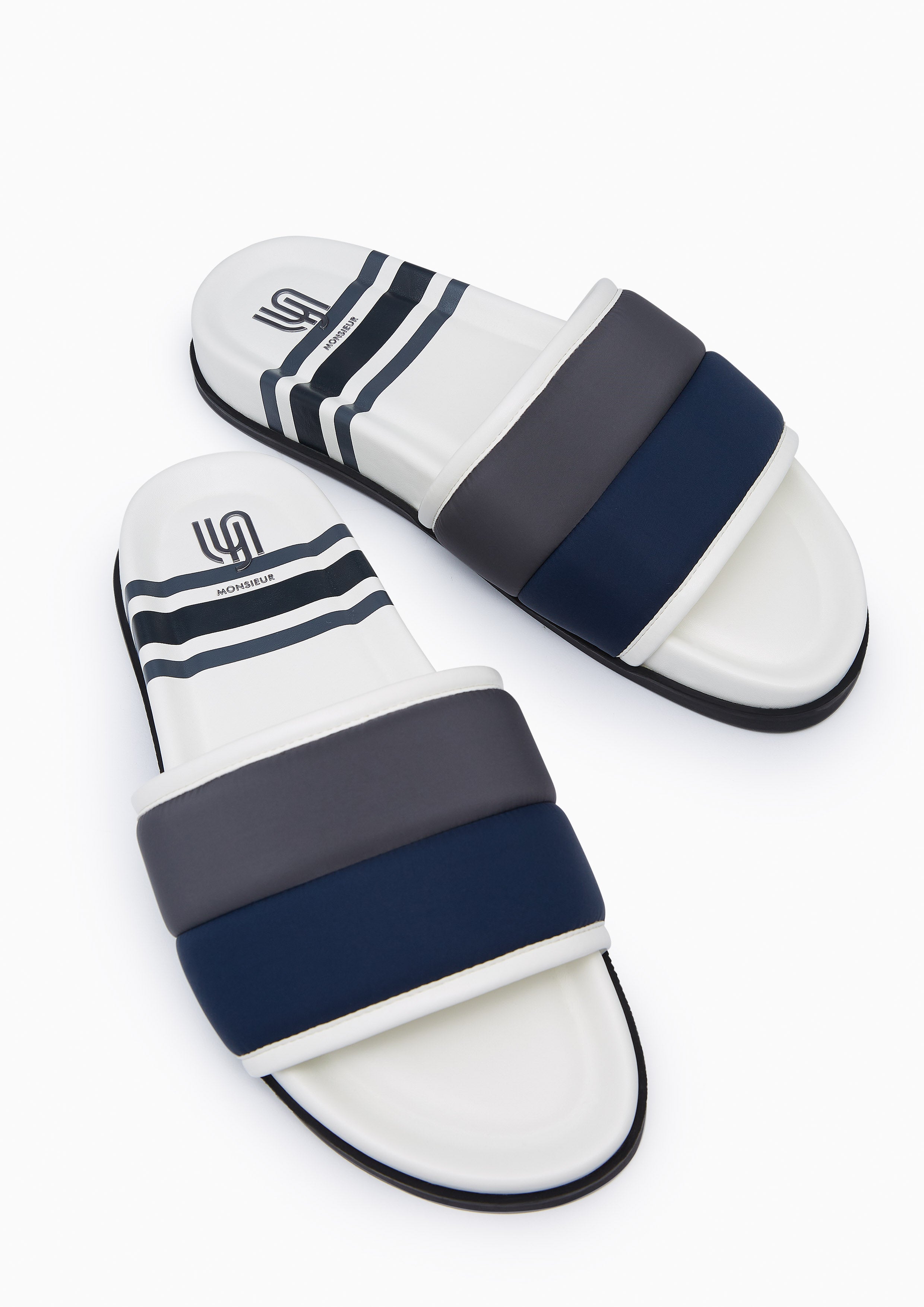 Surfy Infinite Slide Sandals Grey
