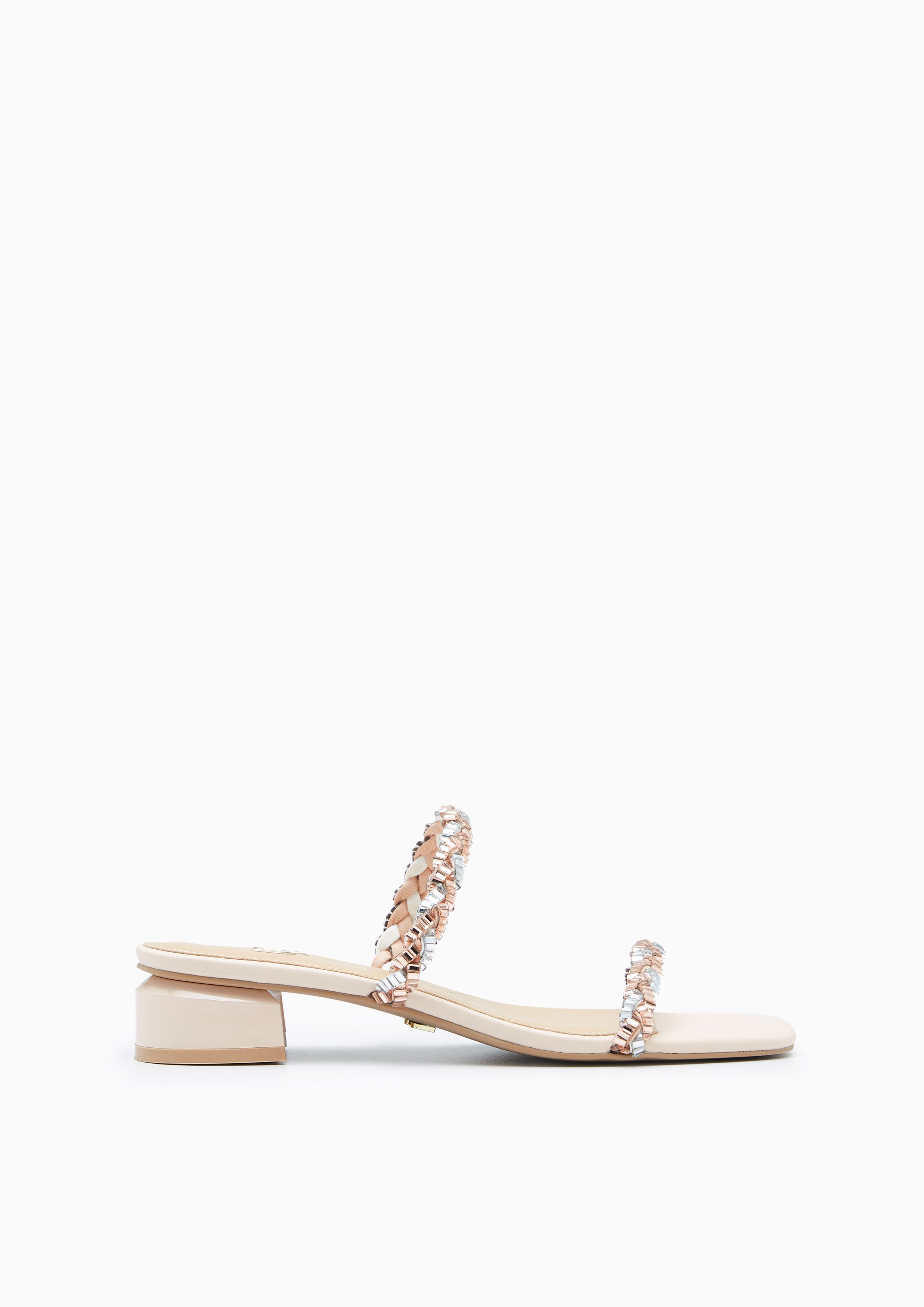 Promise Square Infinite Sandals Ivory