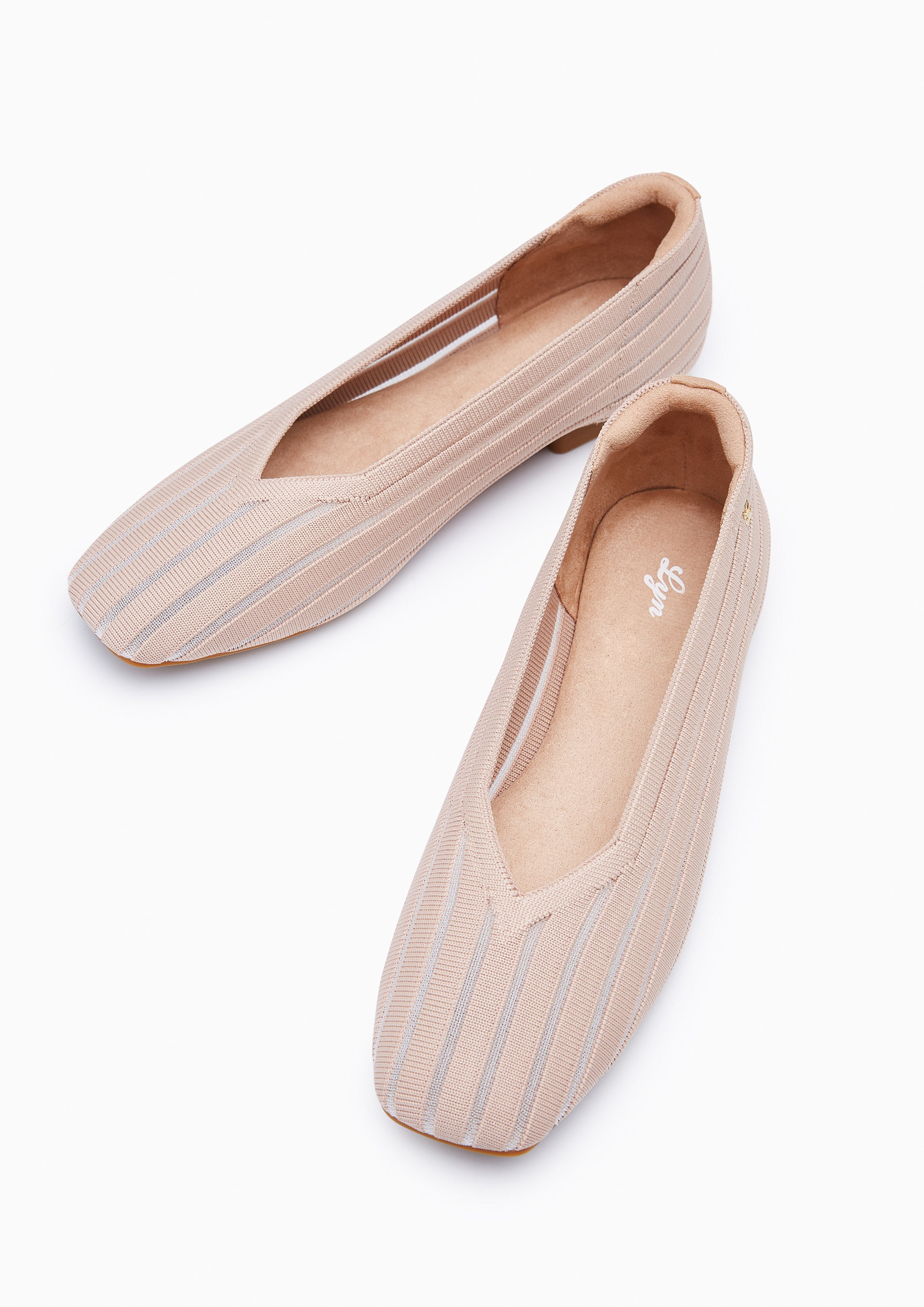 รองเท้าบัลเลต์ รุ่น Charm Stripe