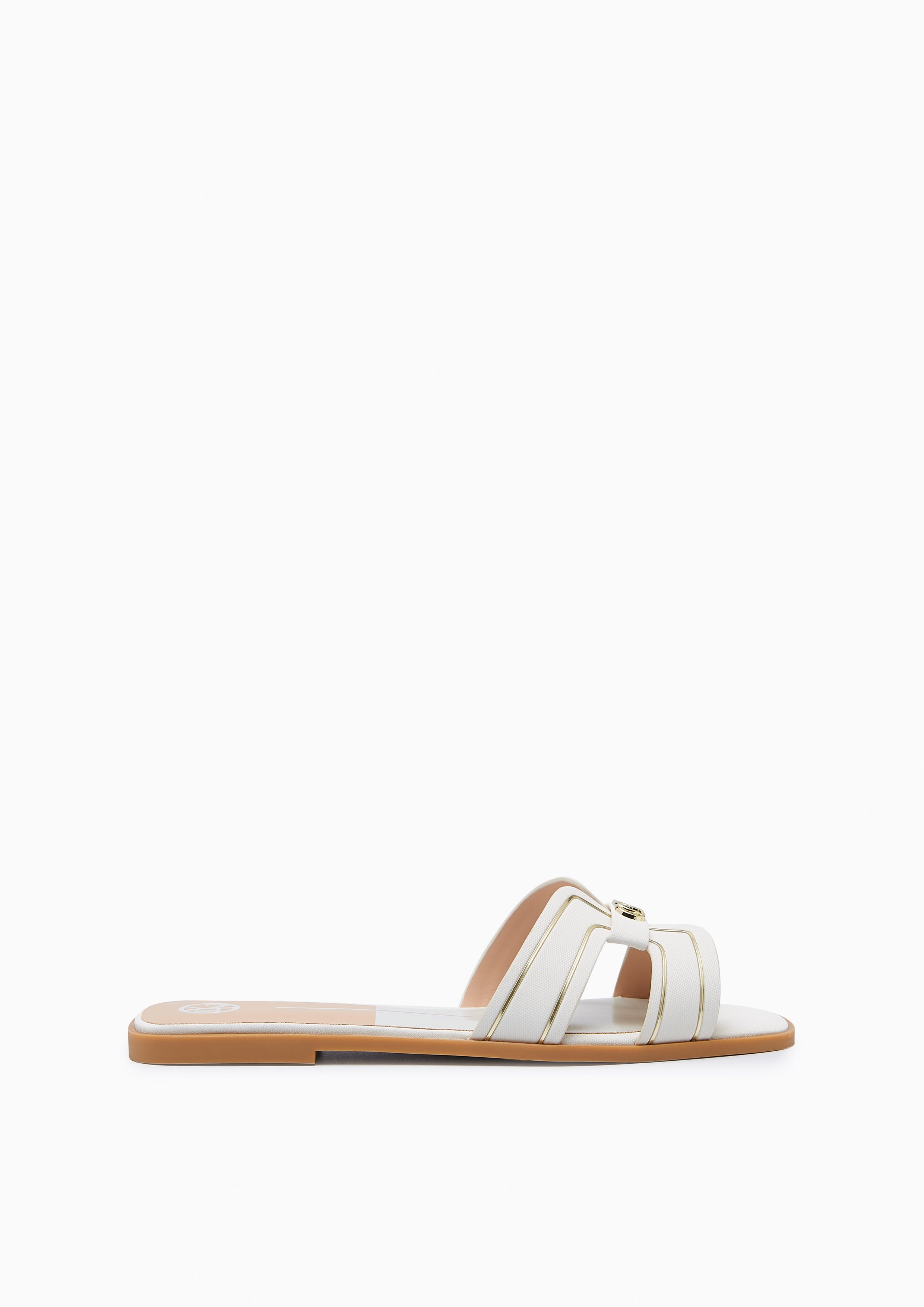 Hey Ii Flat Sandals White