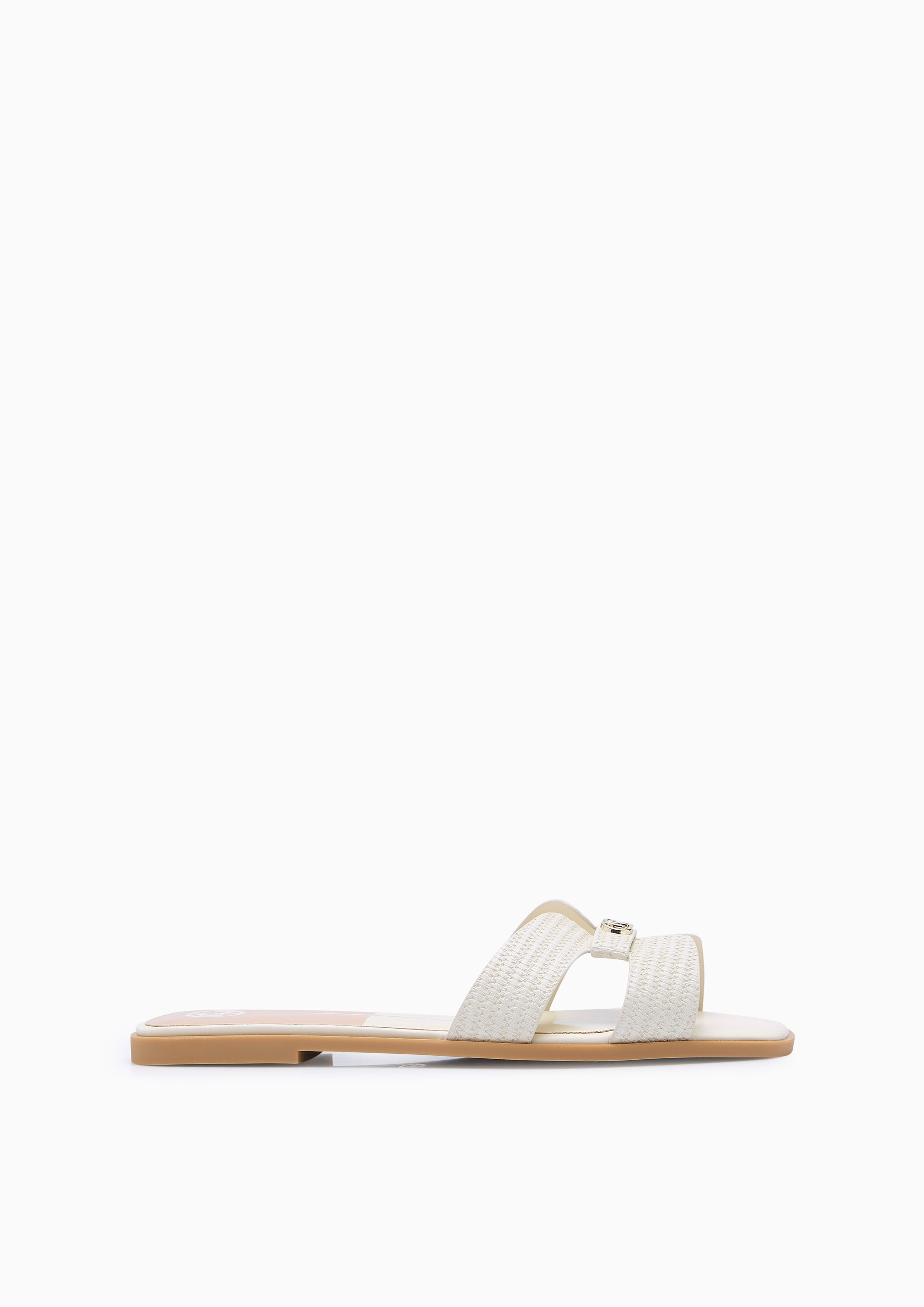 Hey Craft Flat Sandals Ivory