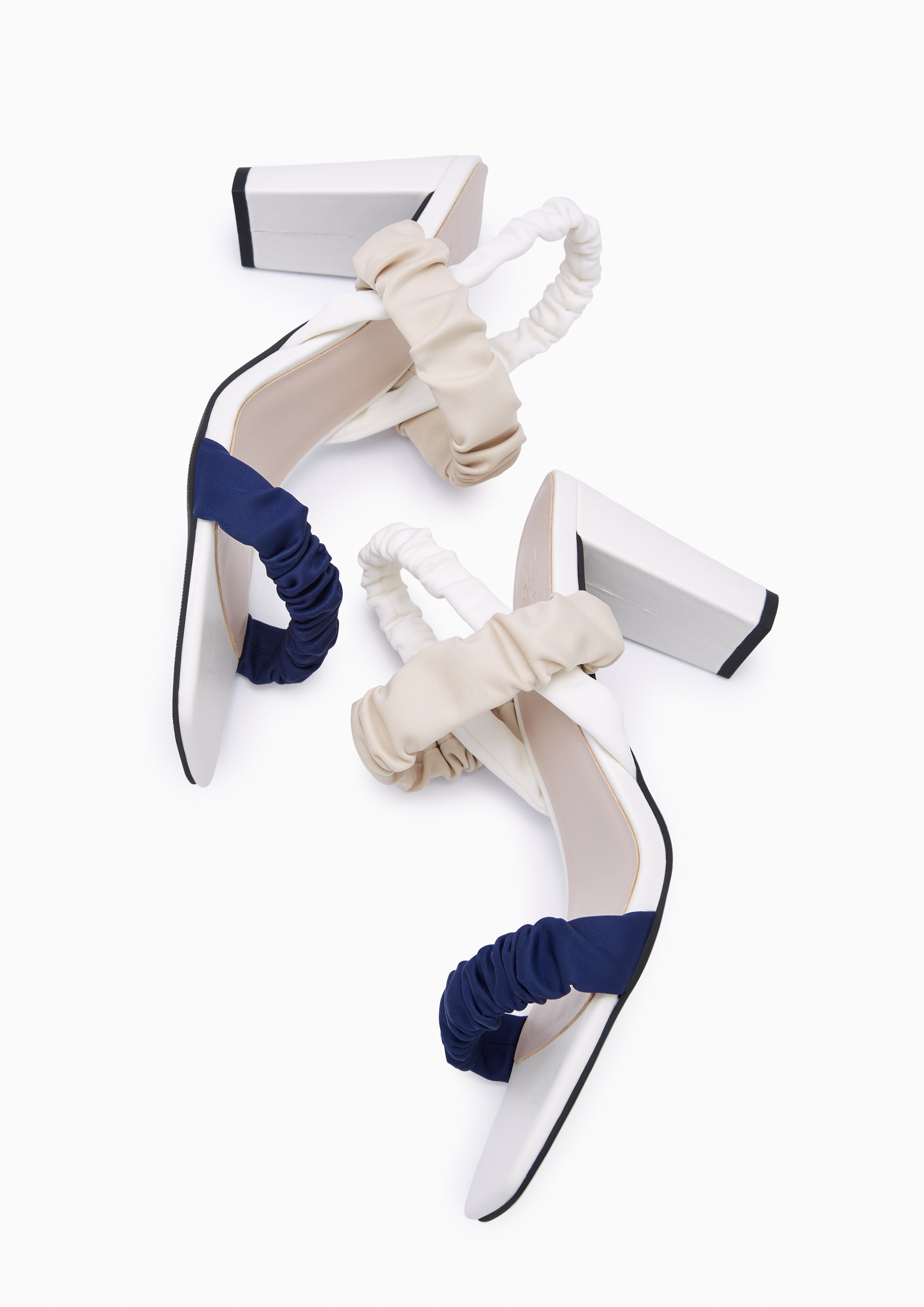 Jirimil High Heel Sandals Navy