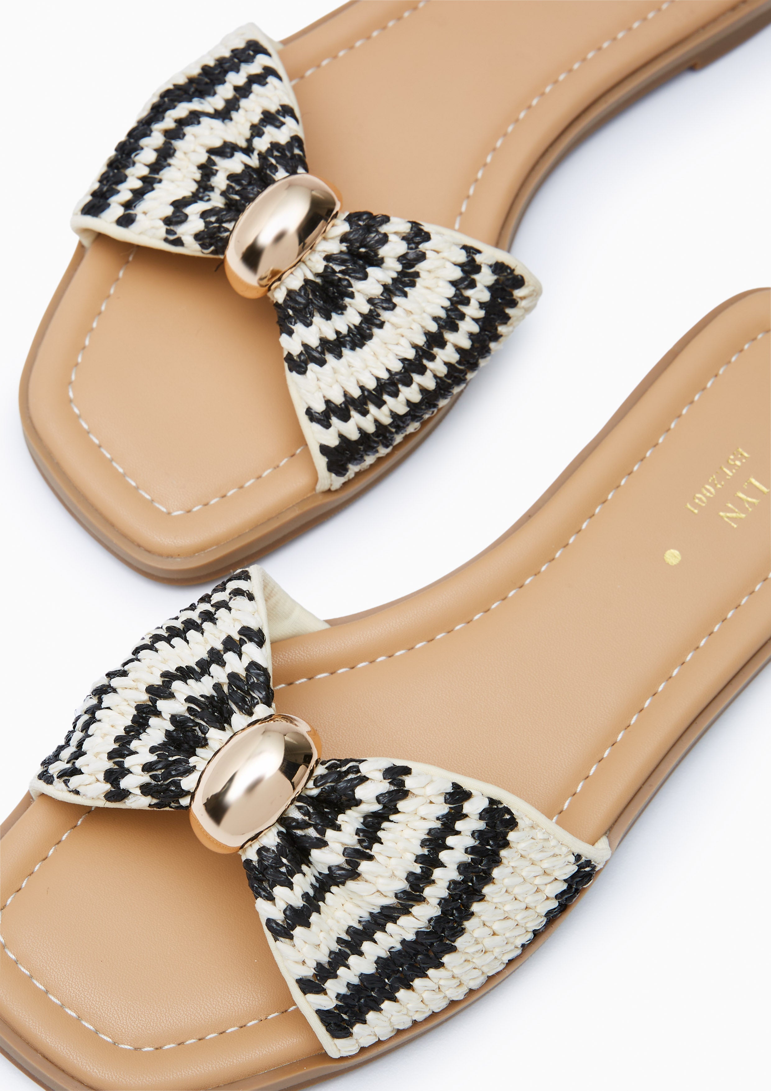 Rafa Flat Sandals Brown
