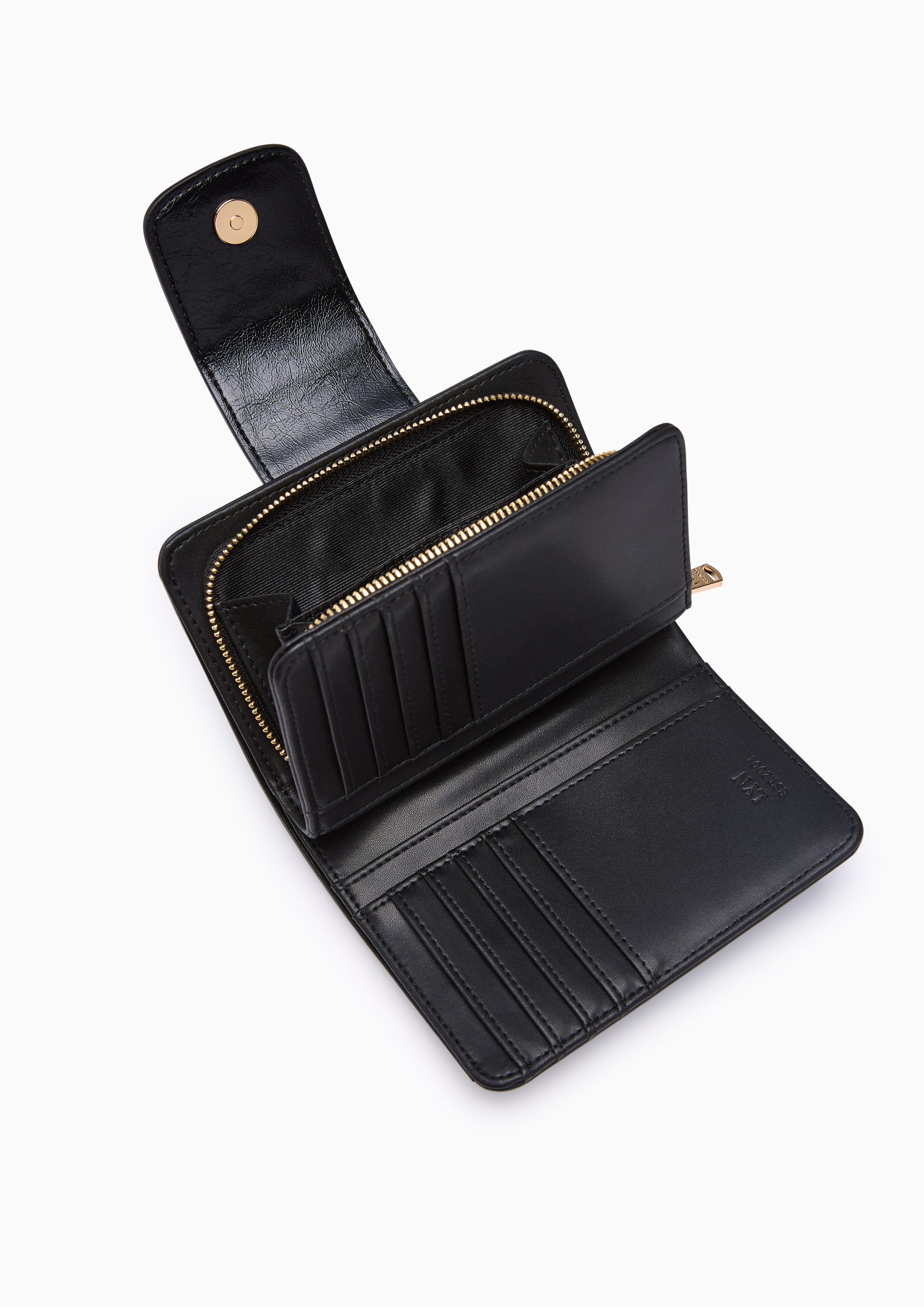 Renny Short Wallet Black