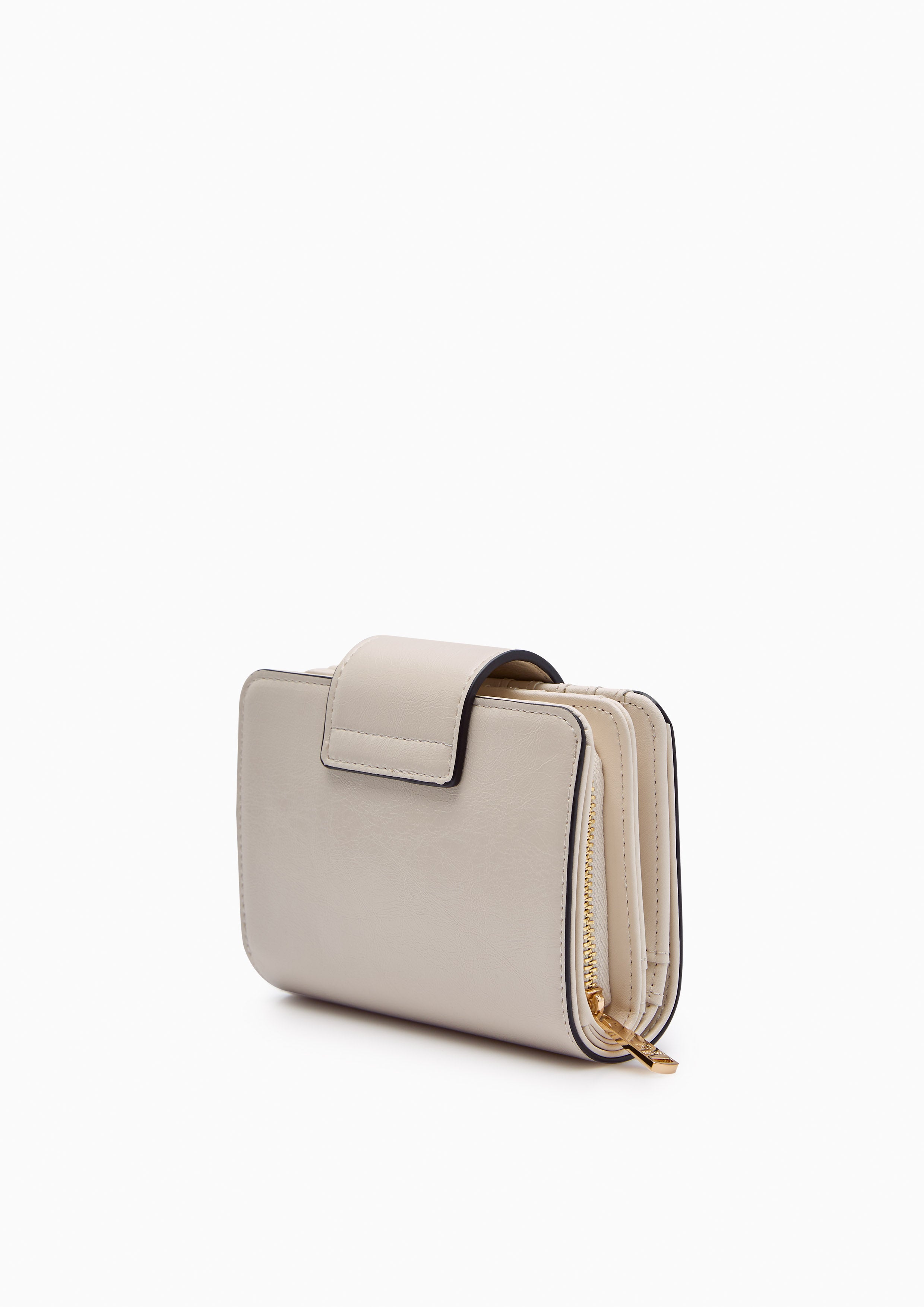 Renny Short Wallet Ivory