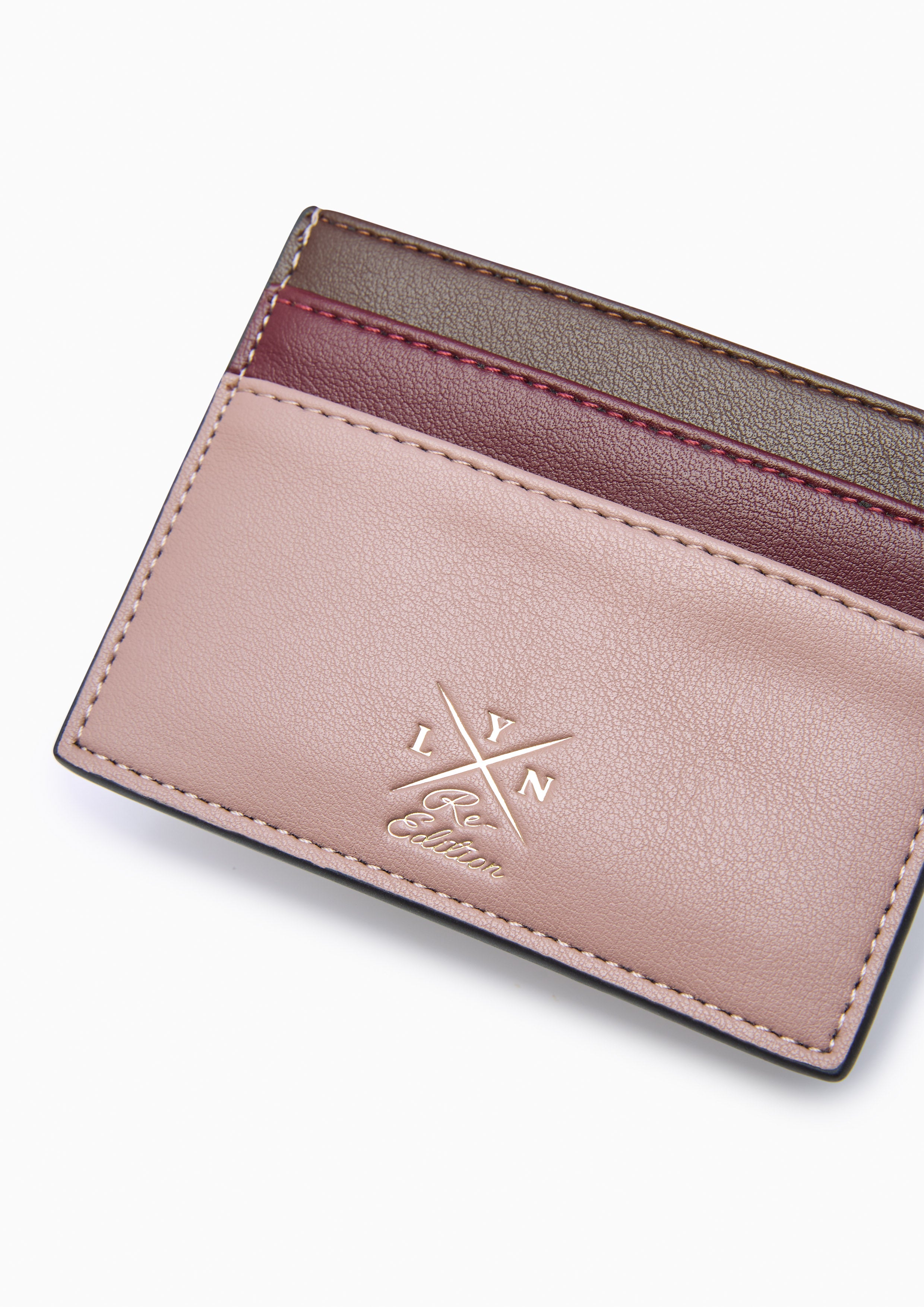 Re-Edit Mustang Card Holder Dark Brown