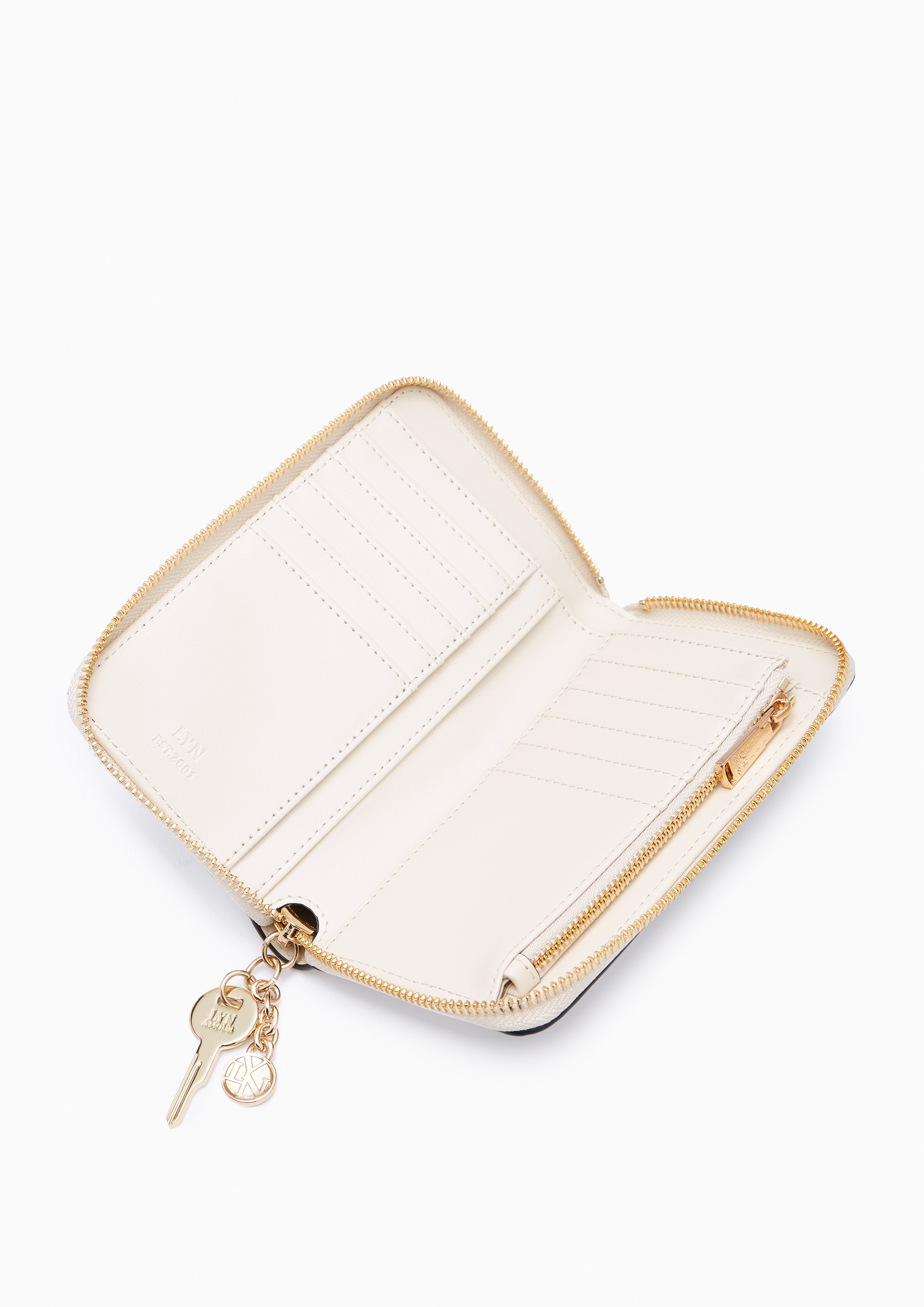 Gastonica Semi Wallet Ivory