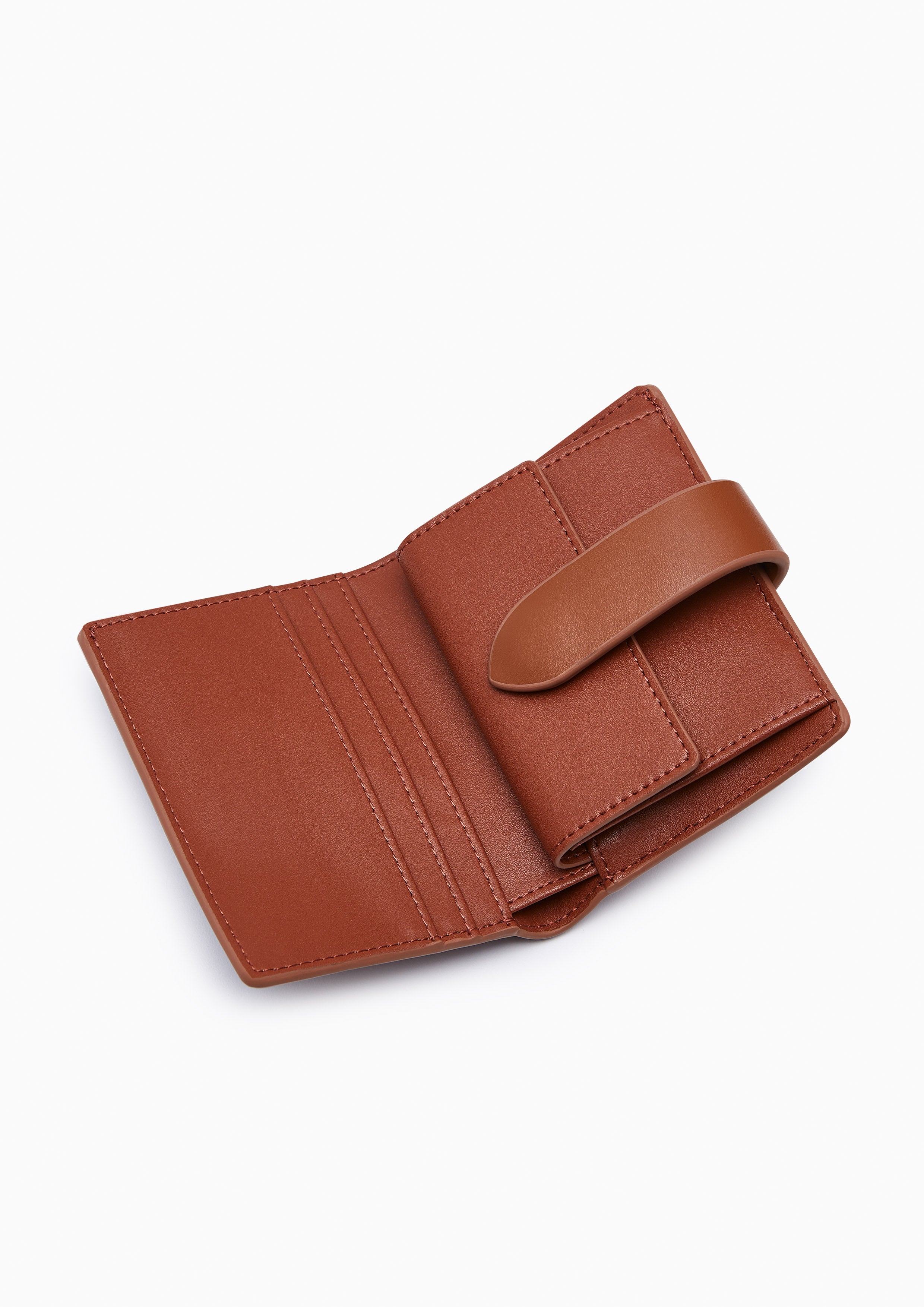 Irene Infinite Short Wallet Brown