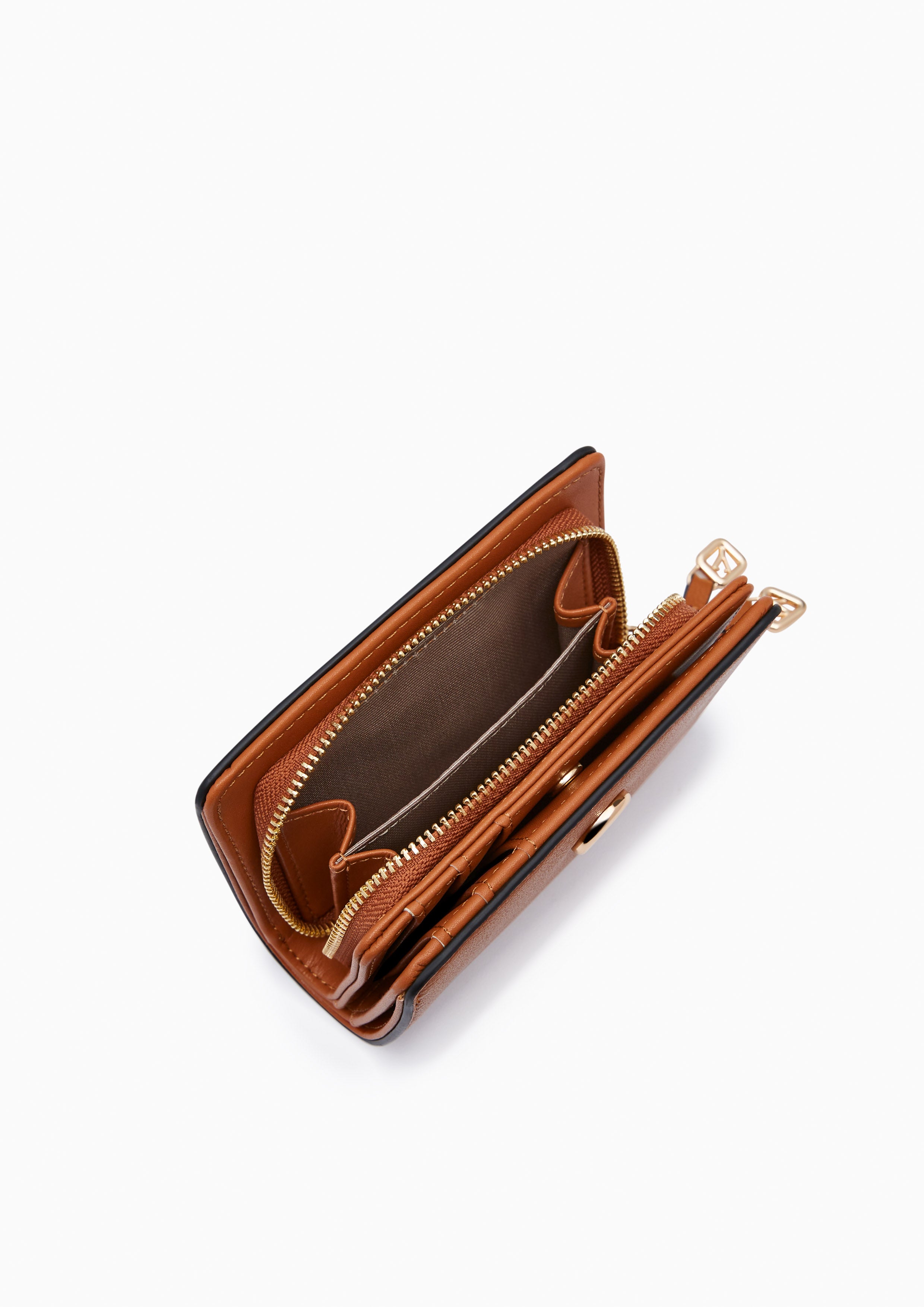 Ringo Semi Wallet Brown