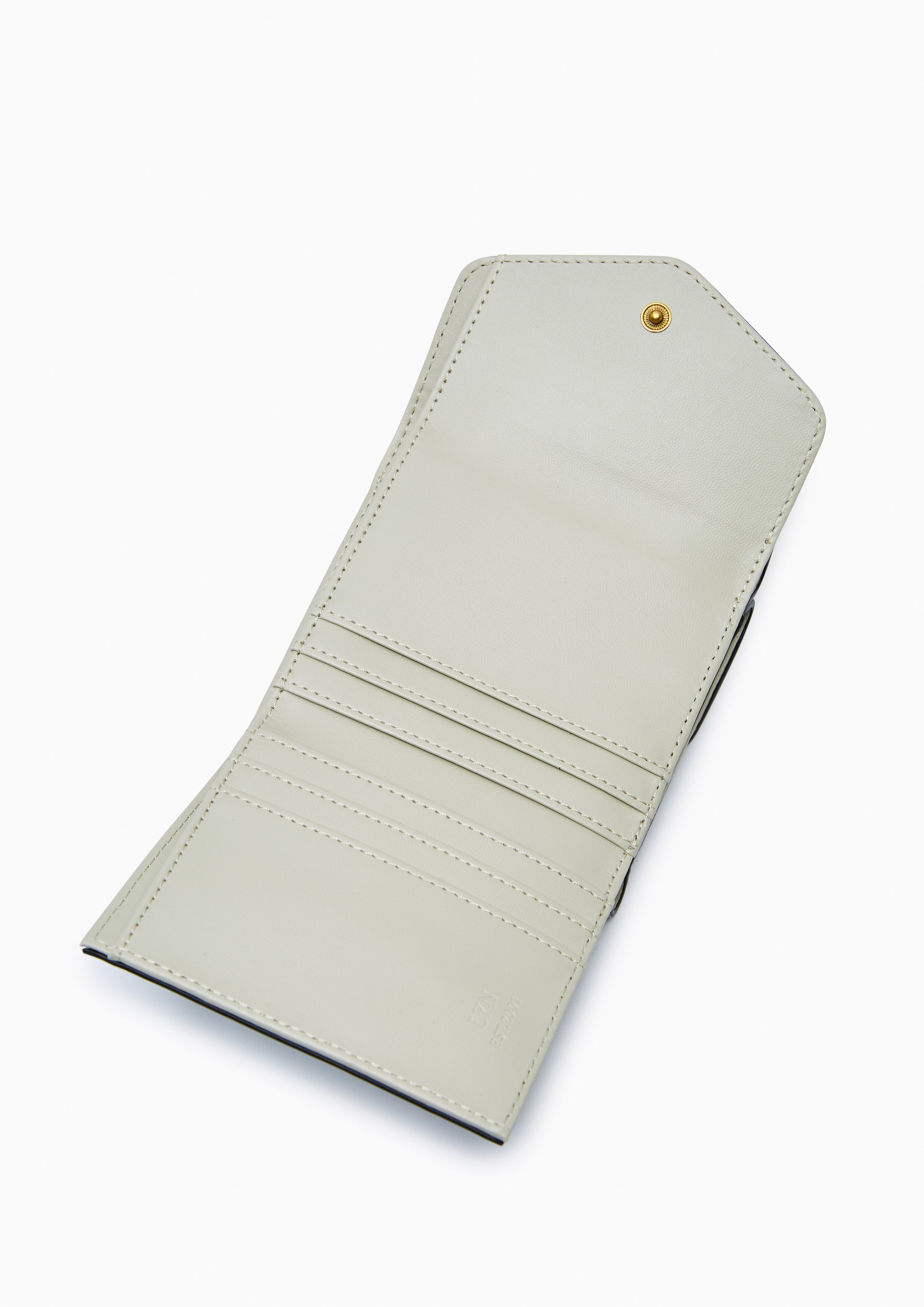 Atelier Short Flap Wallet Grey