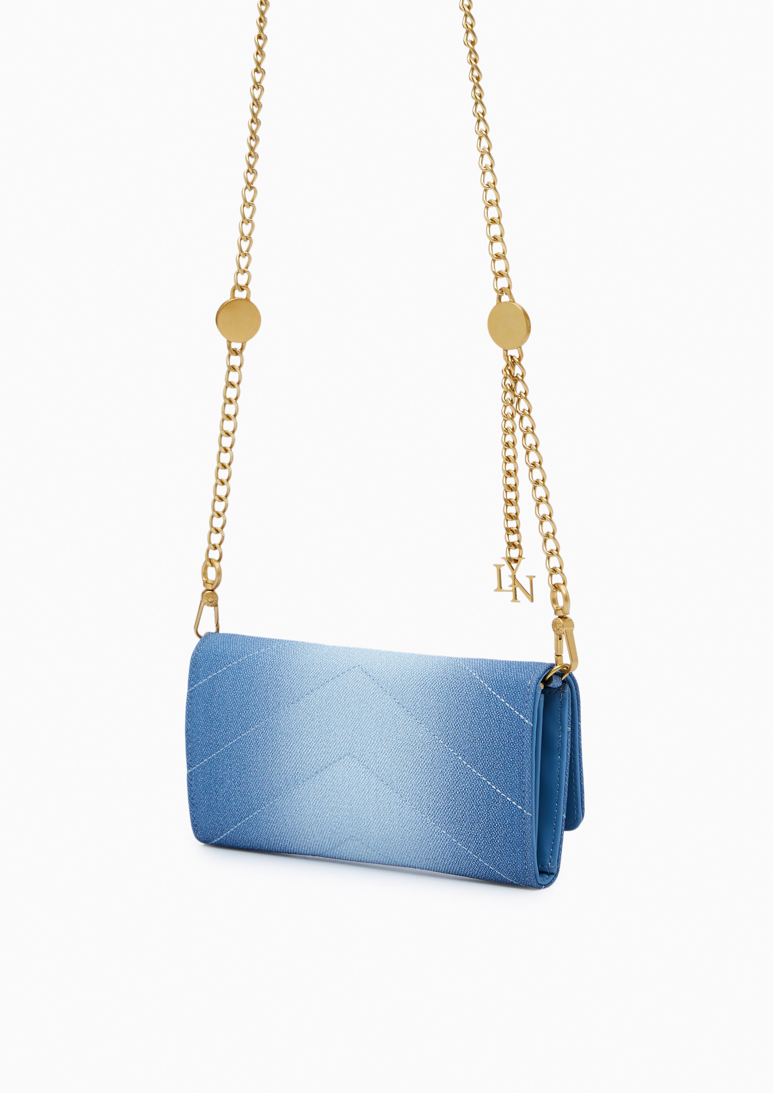 Starita Long Wallet On Chain Blue