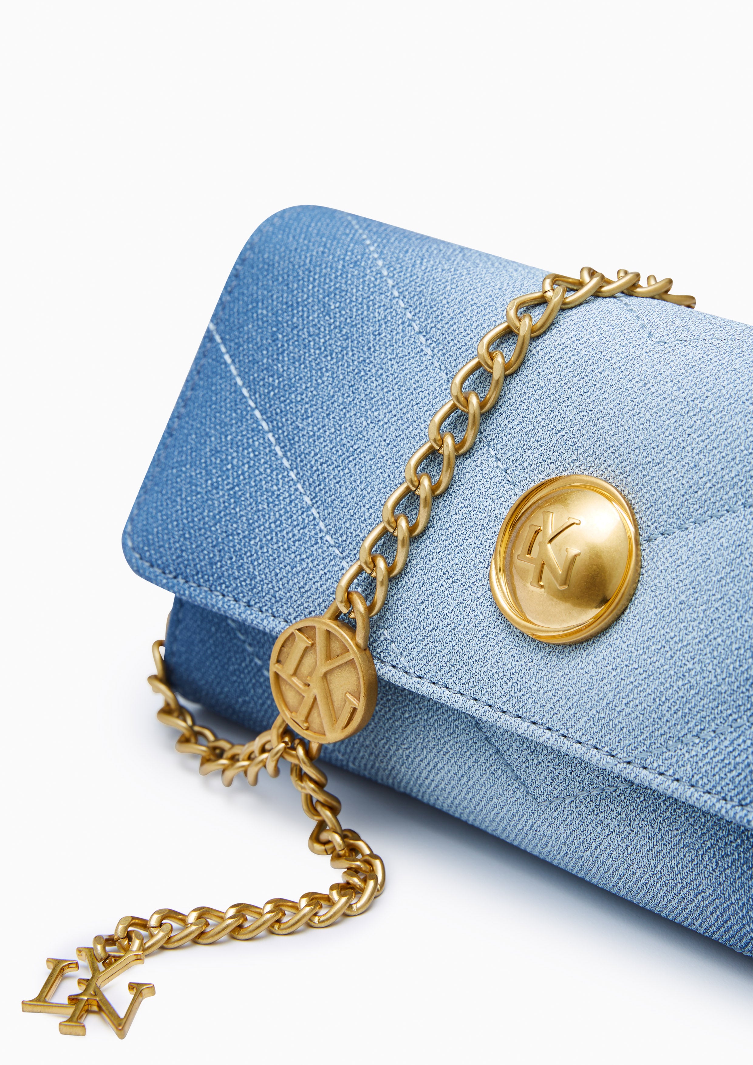 Starita Long Wallet On Chain Blue