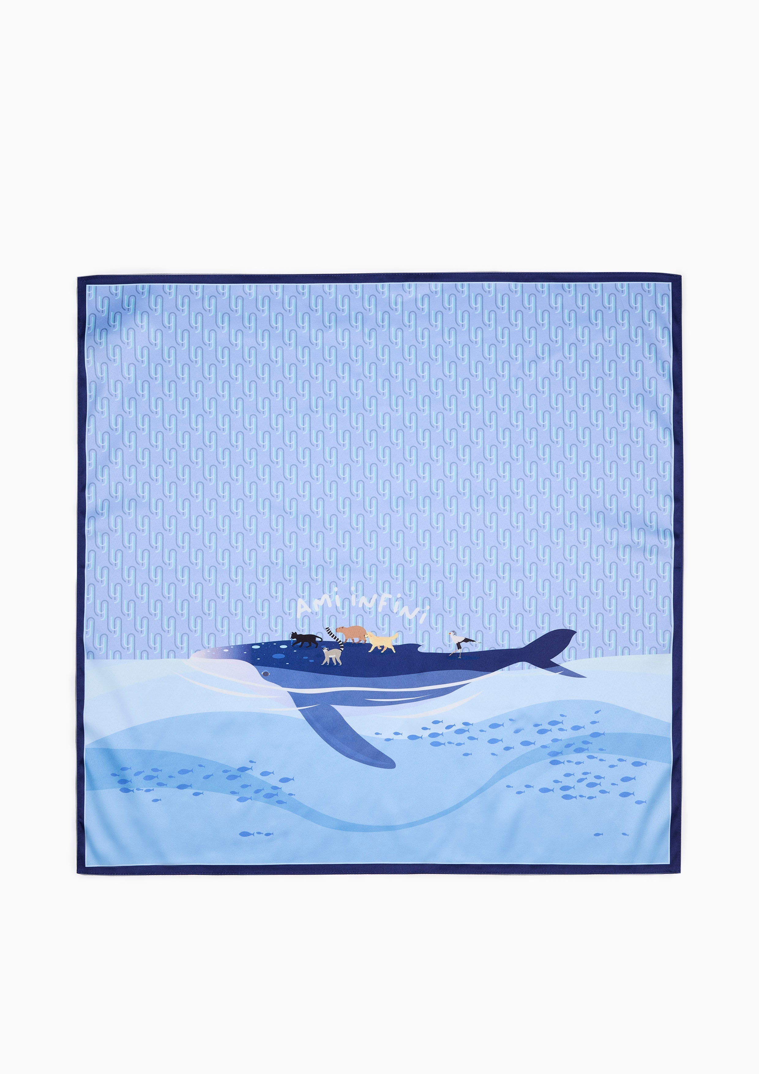 ผ้าพันคอ Ami Whale Infiniteinite