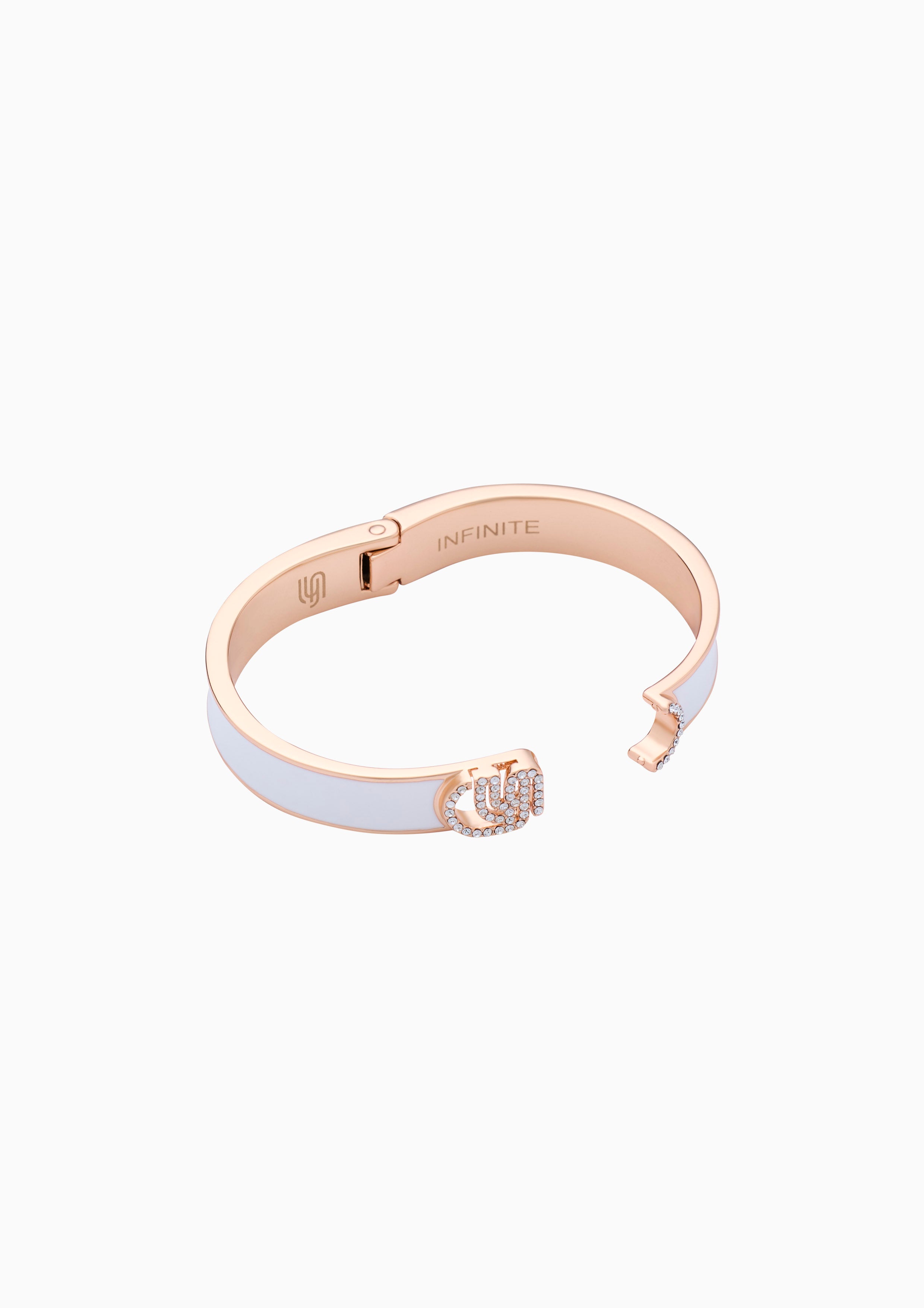 Nadia Xs Bangle White