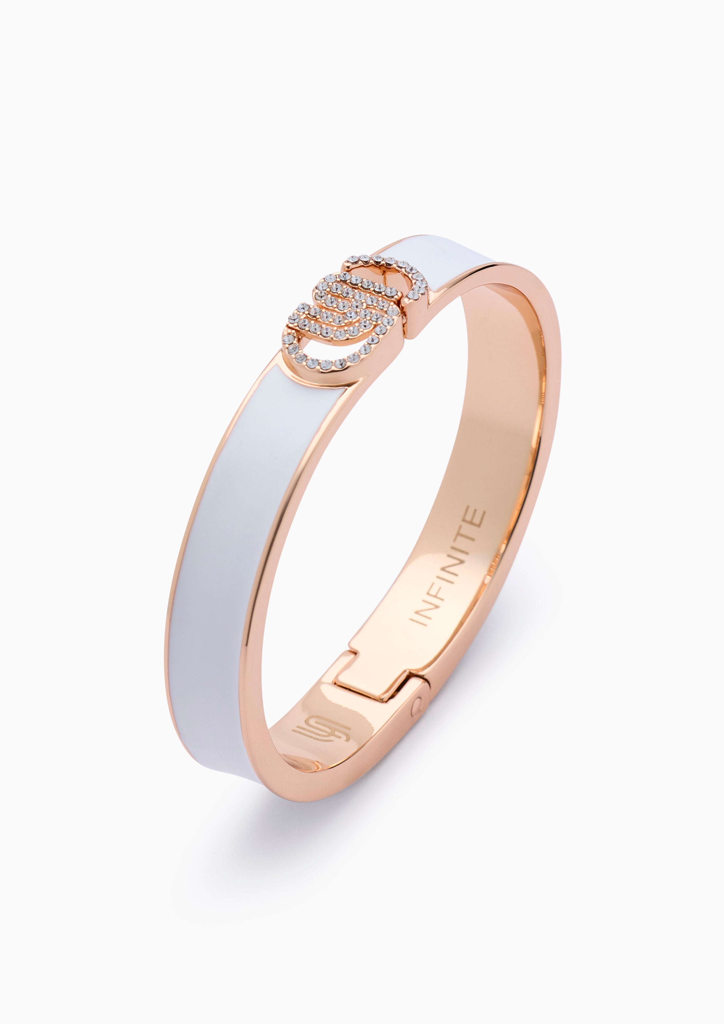Nadia Xs Bangle White