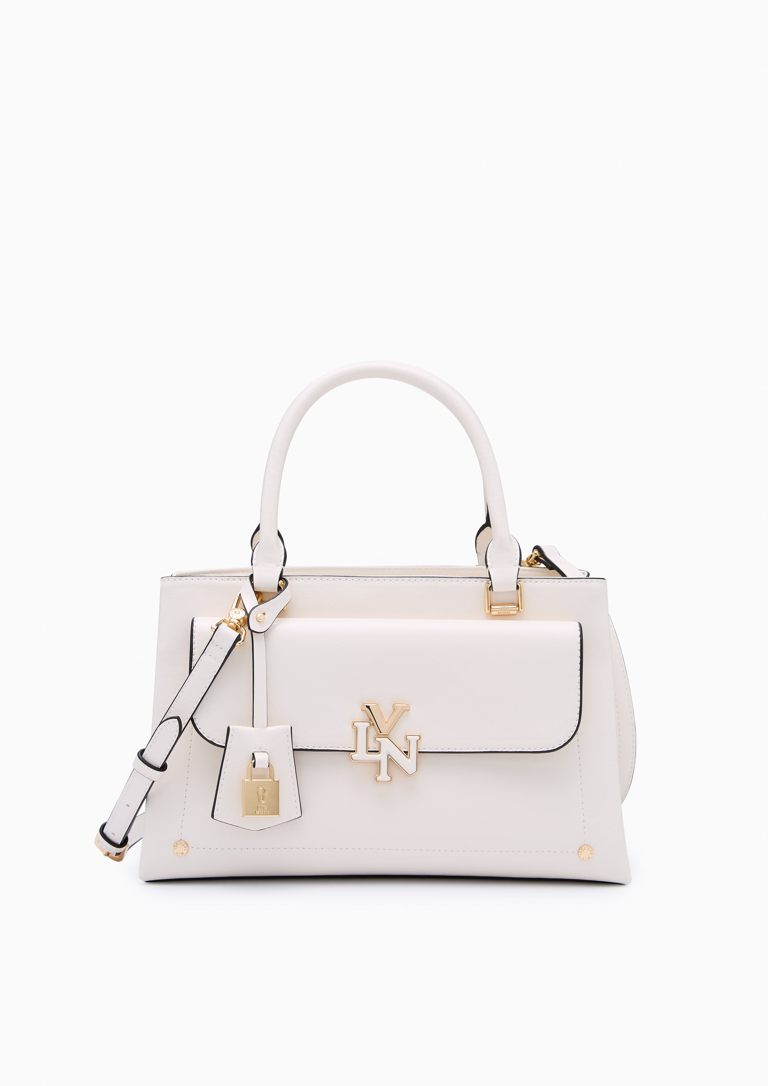 Carlino M Handbag Ivory