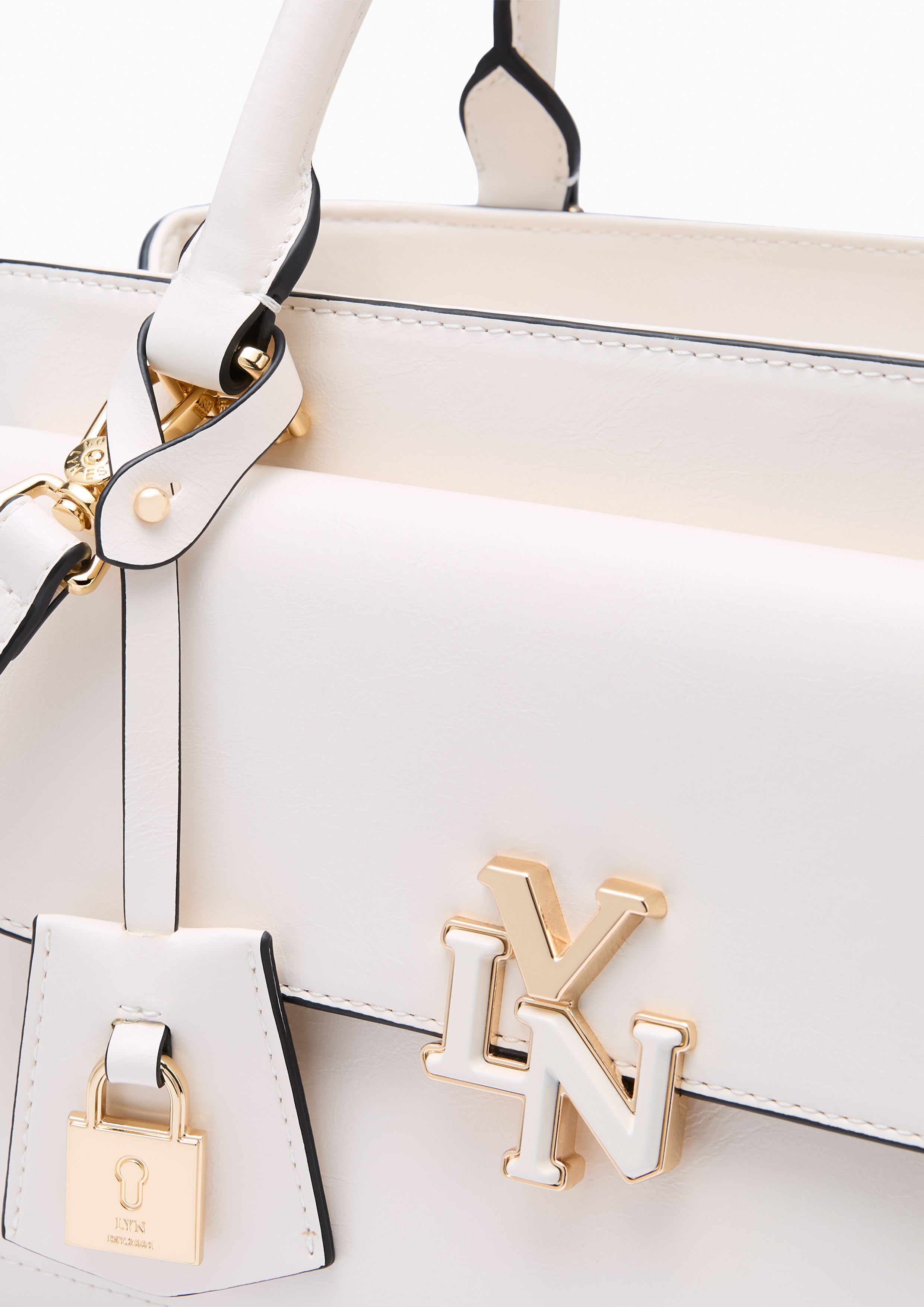 Carlino M Handbag Ivory