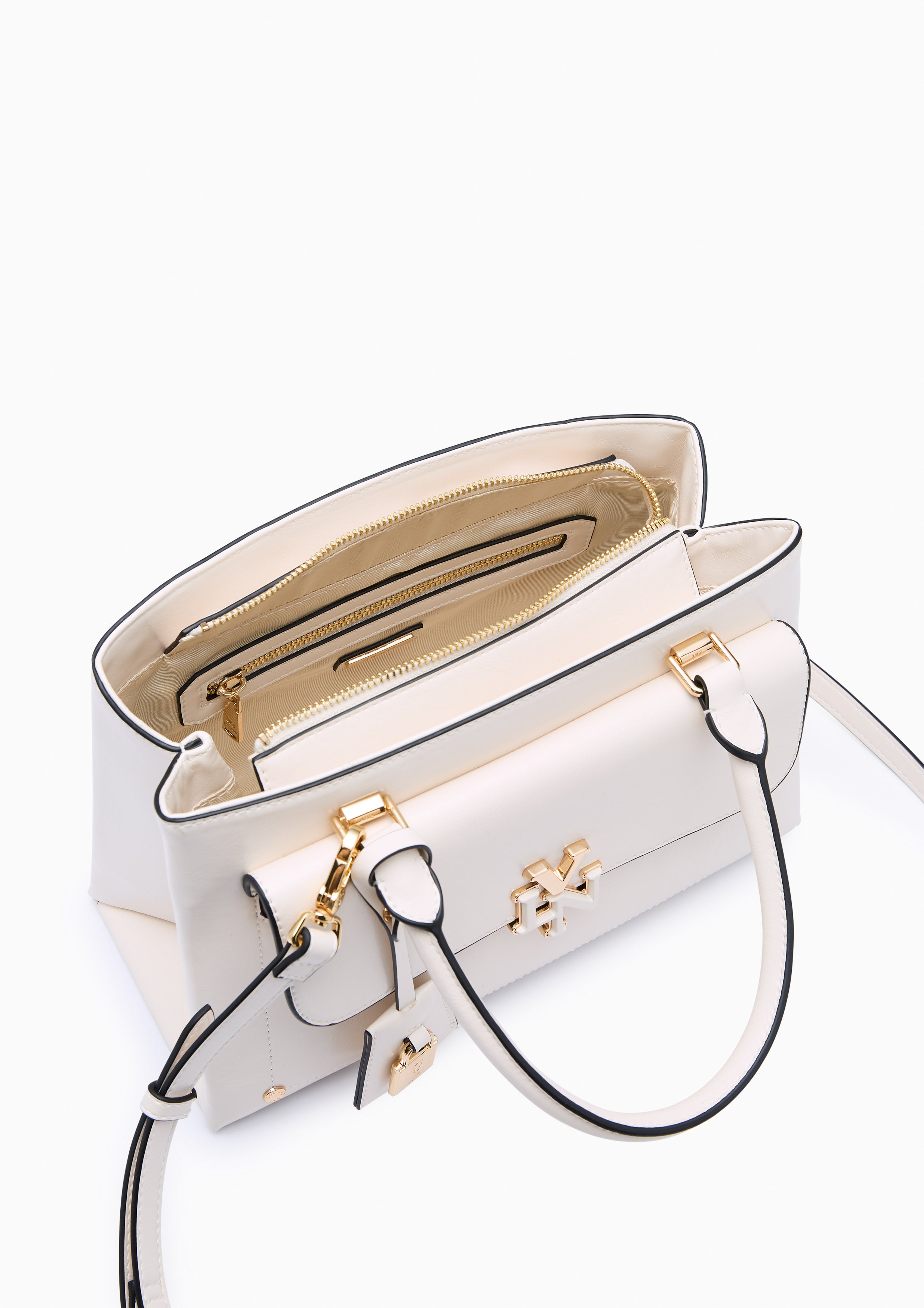 Carlino M Handbag Ivory