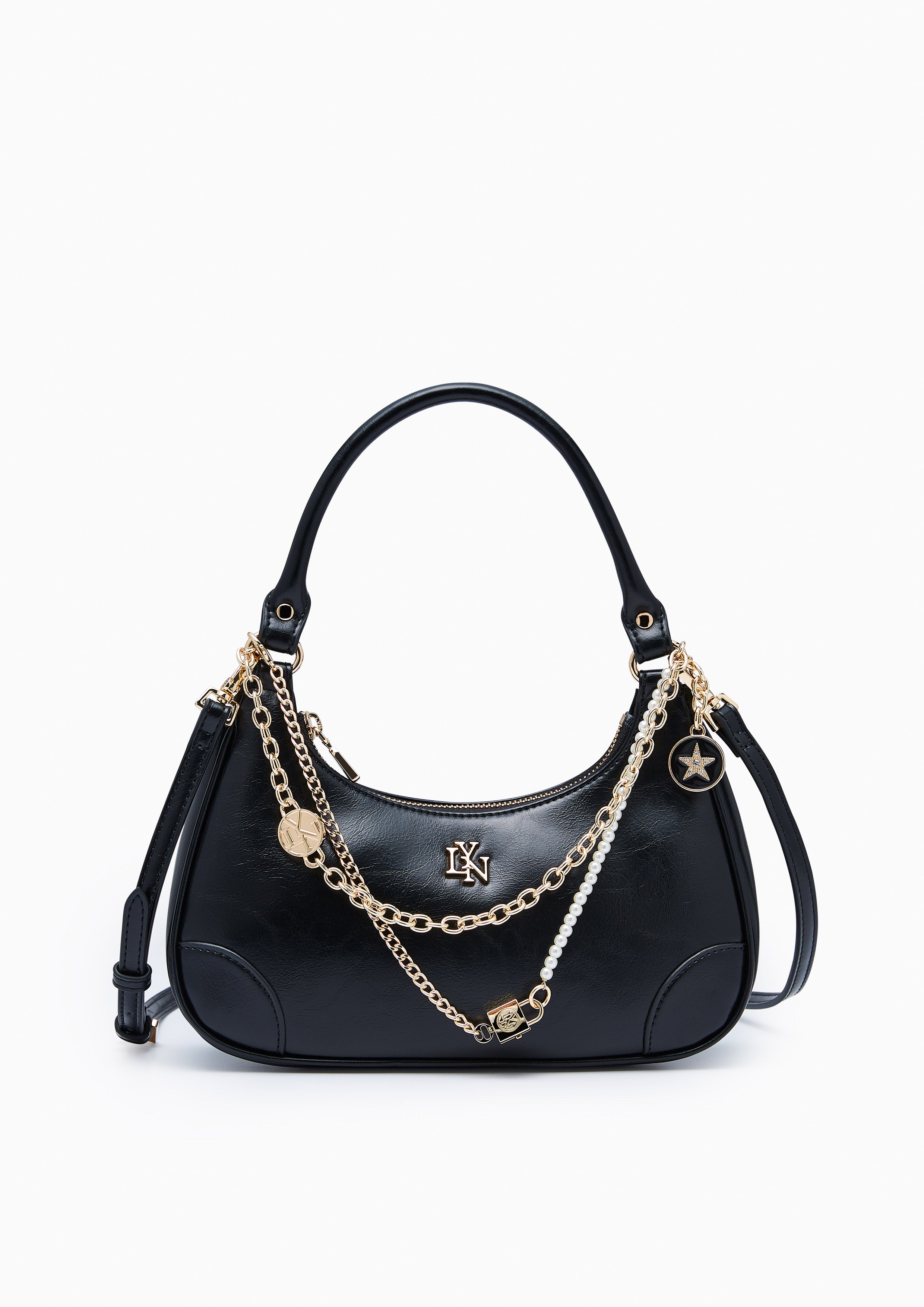 Milly M Shoulder Bag Black