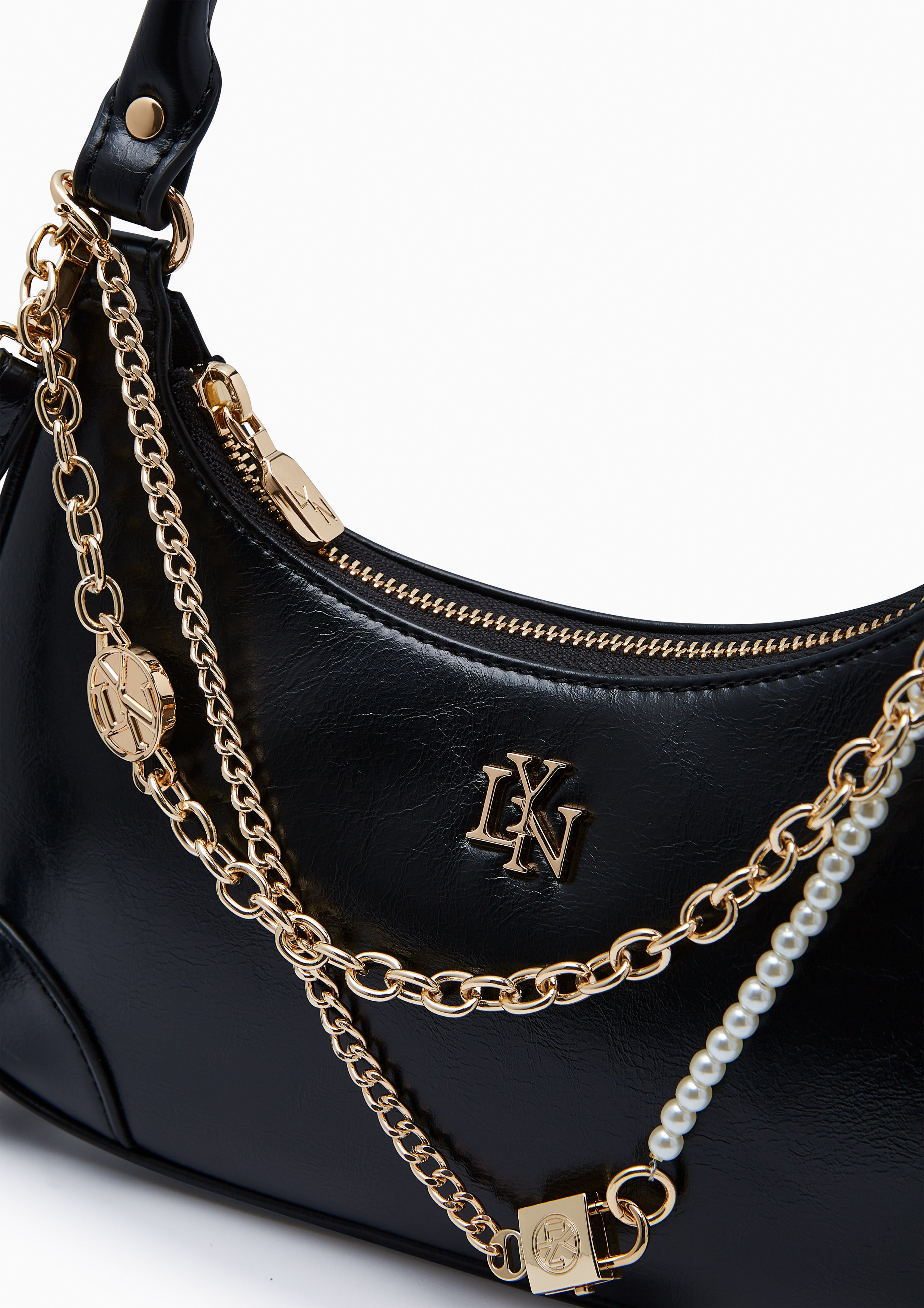 Milly M Shoulder Bag Black