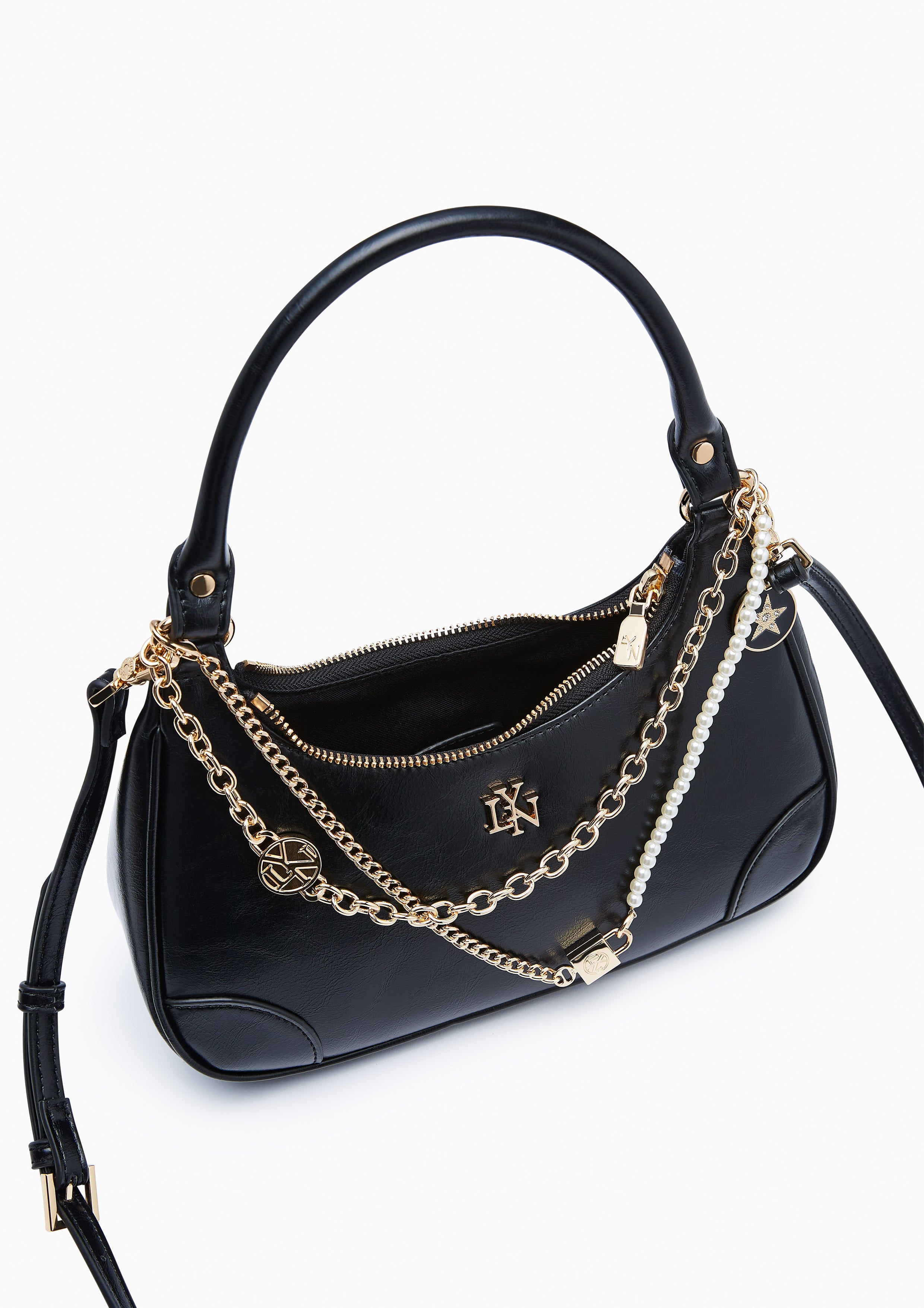 Milly M Shoulder Bag Black