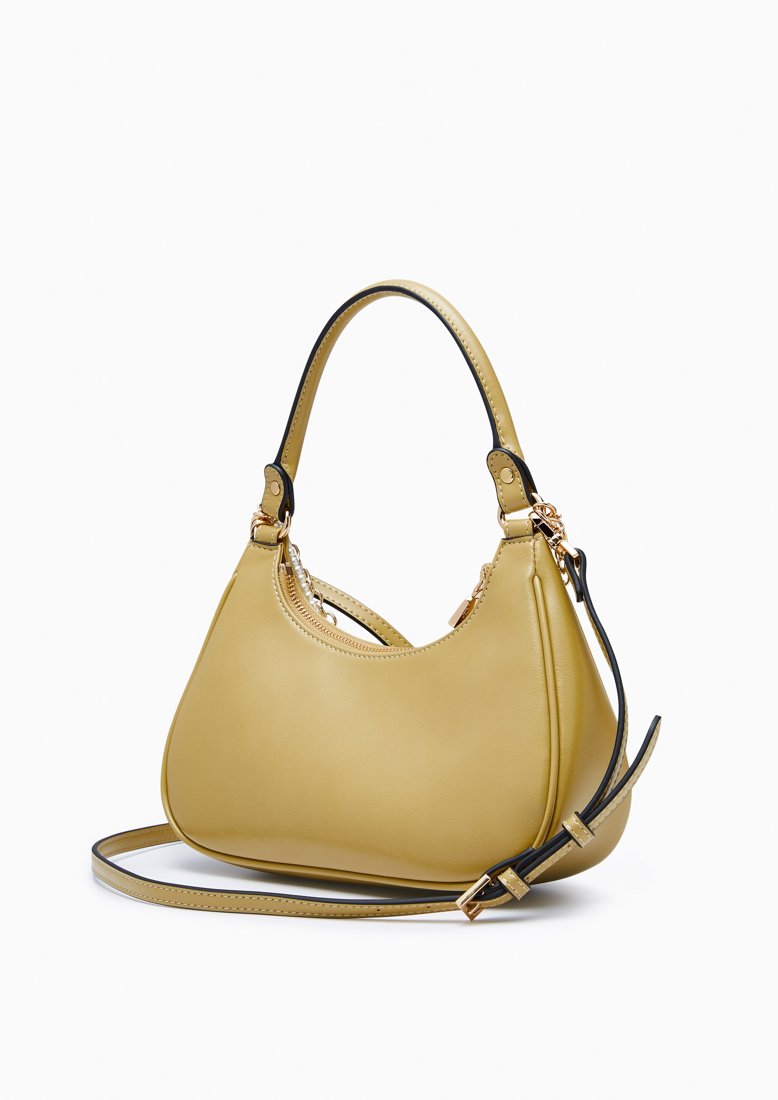 Milly M Shoulder Bag Dark Yellow