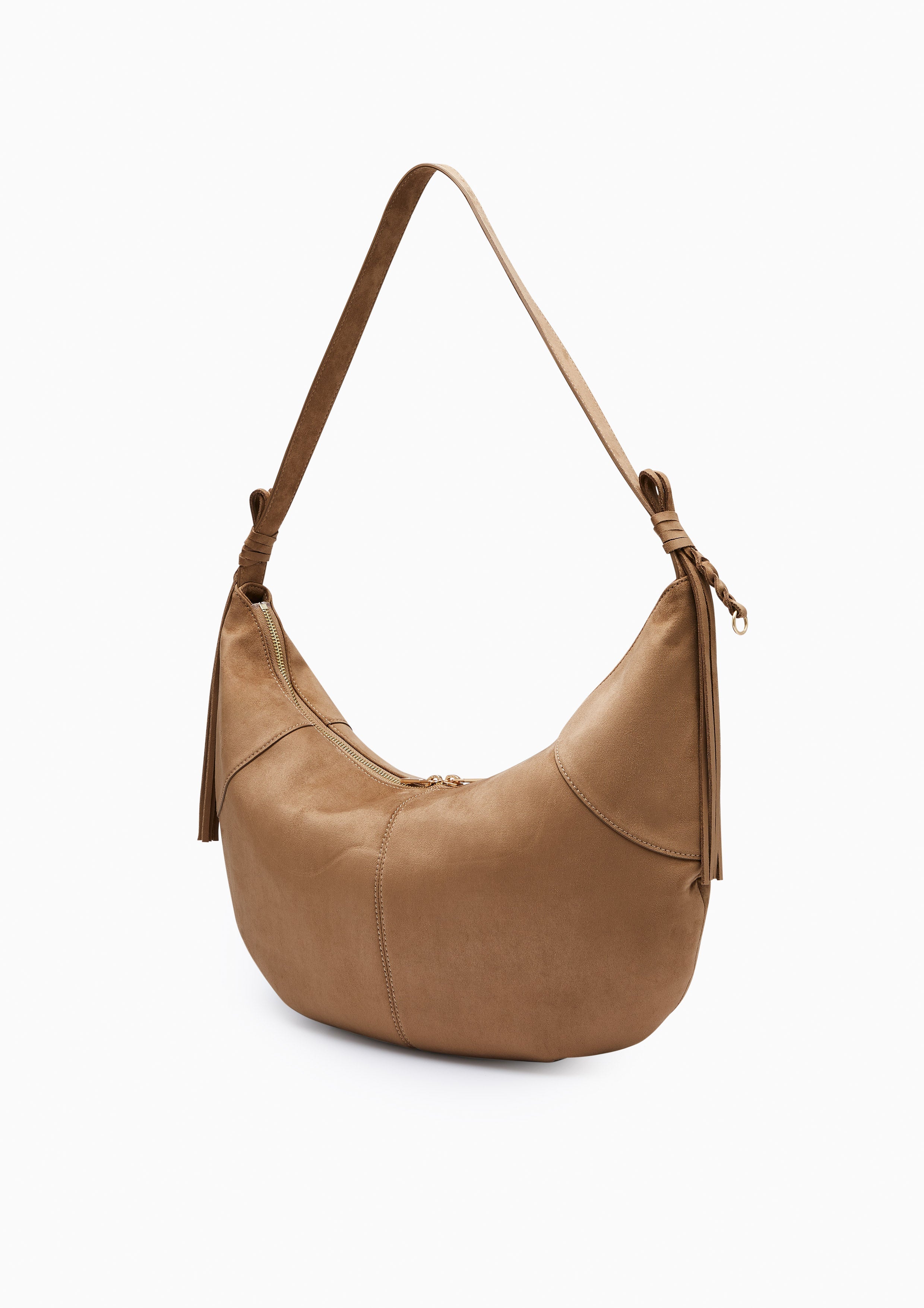 Evilly L Hobo Bag Taupe