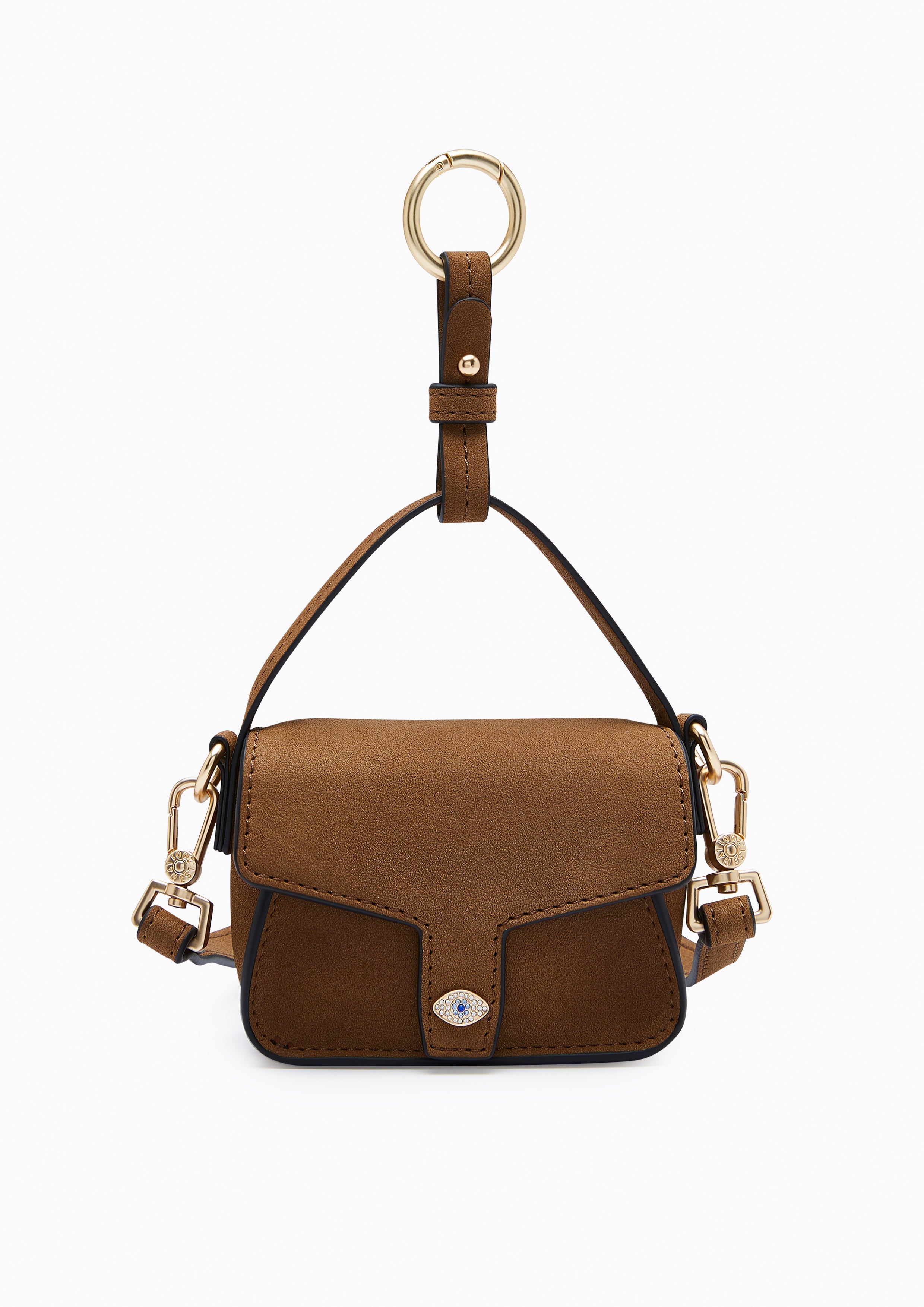 Evilly Mini Crossbody Bag Taupe