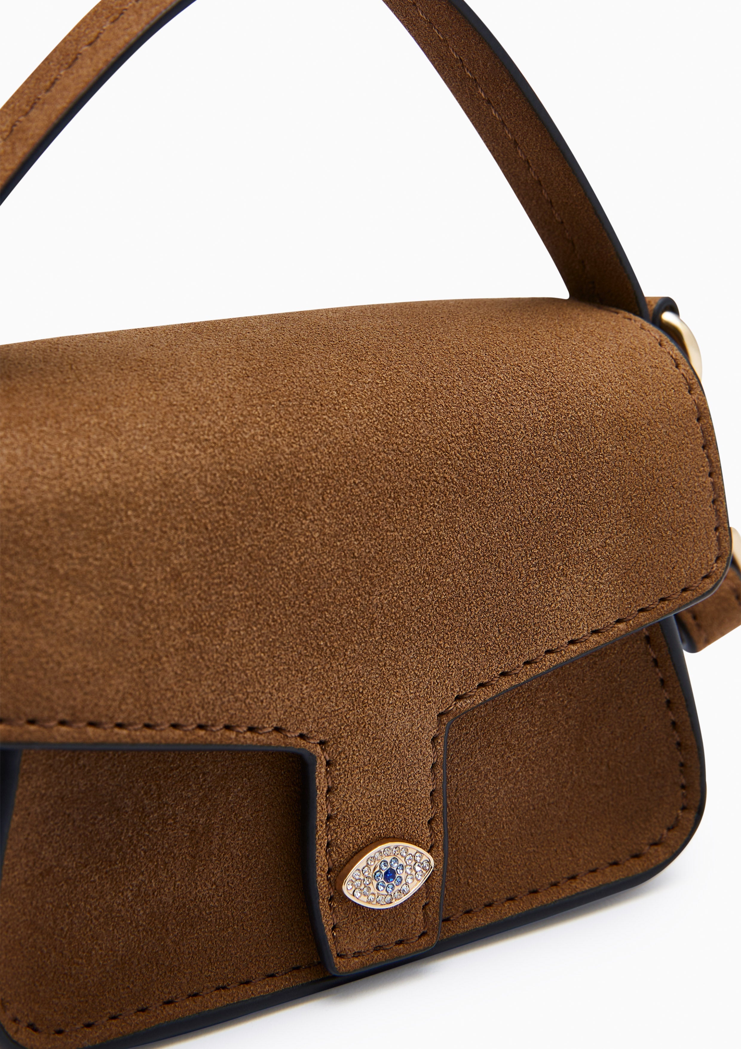Evilly Mini Crossbody Bag Taupe