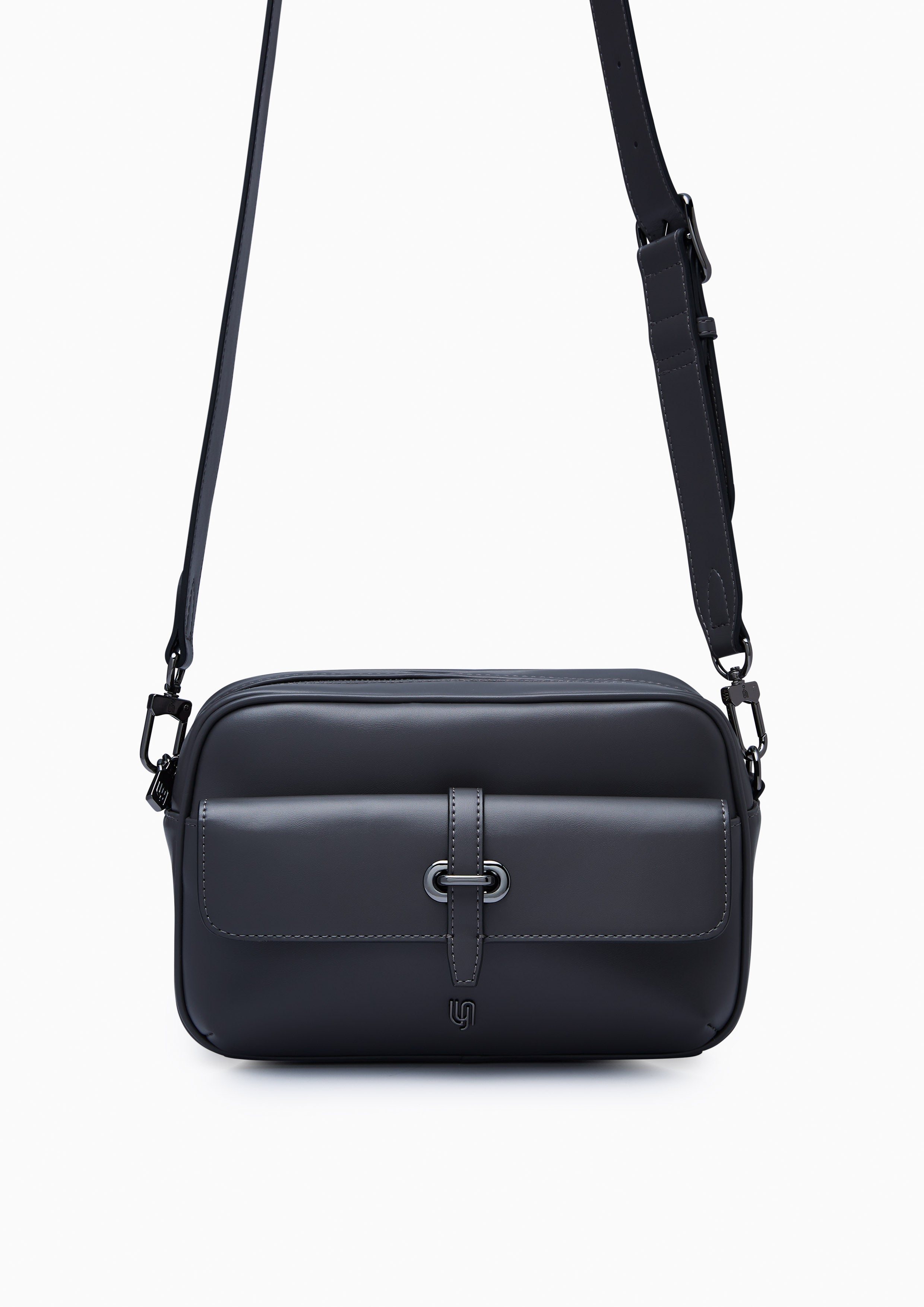 Othello M Crossbody Bag Dark Grey