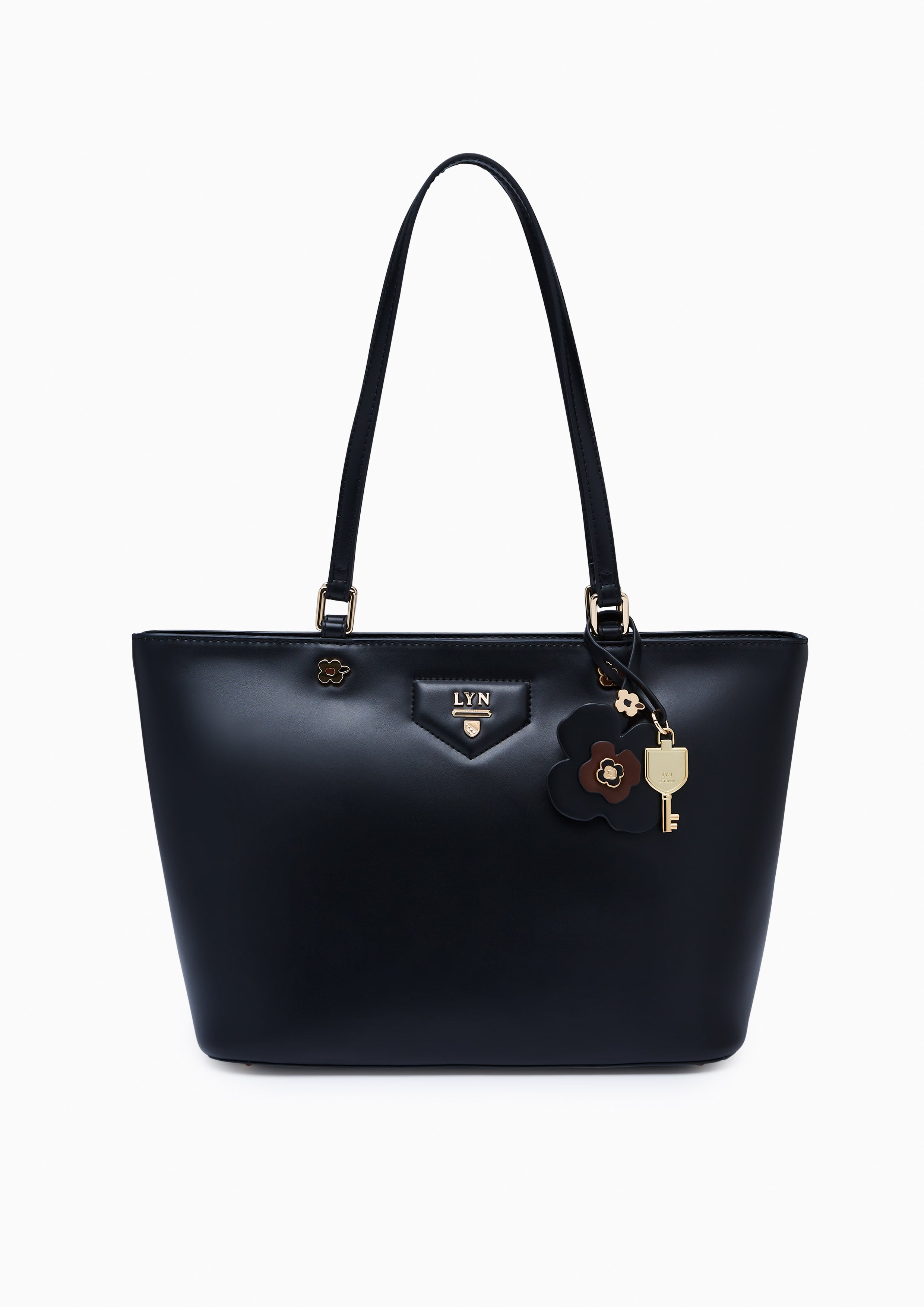 Poppy Carina L Tote Bag Black