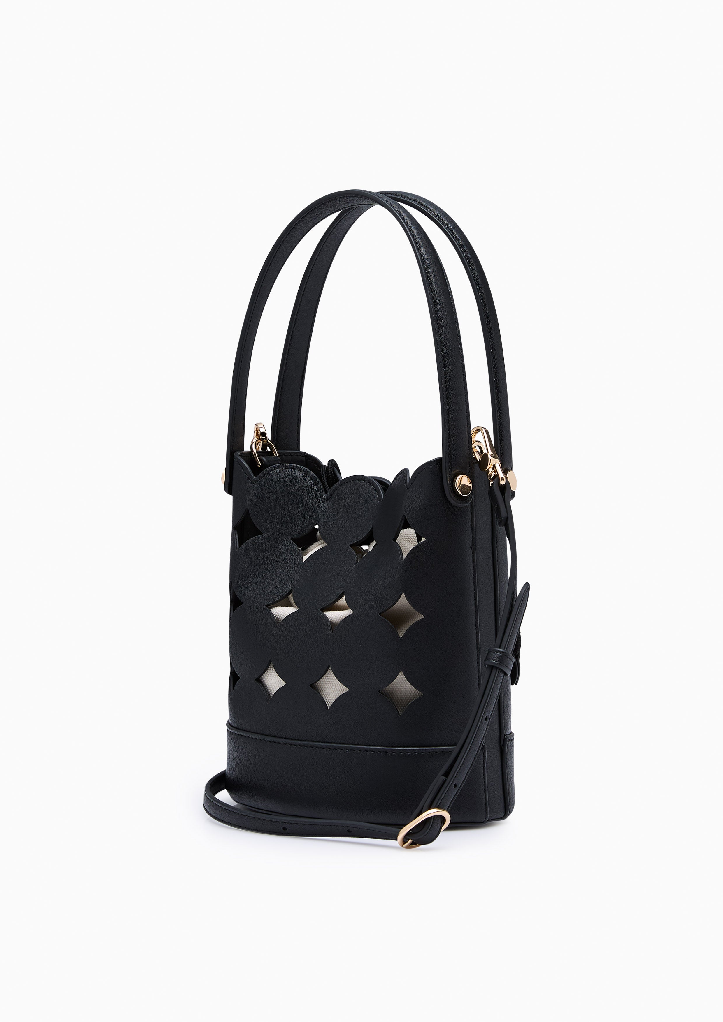 Abeny Infinite Bucket Bag Black