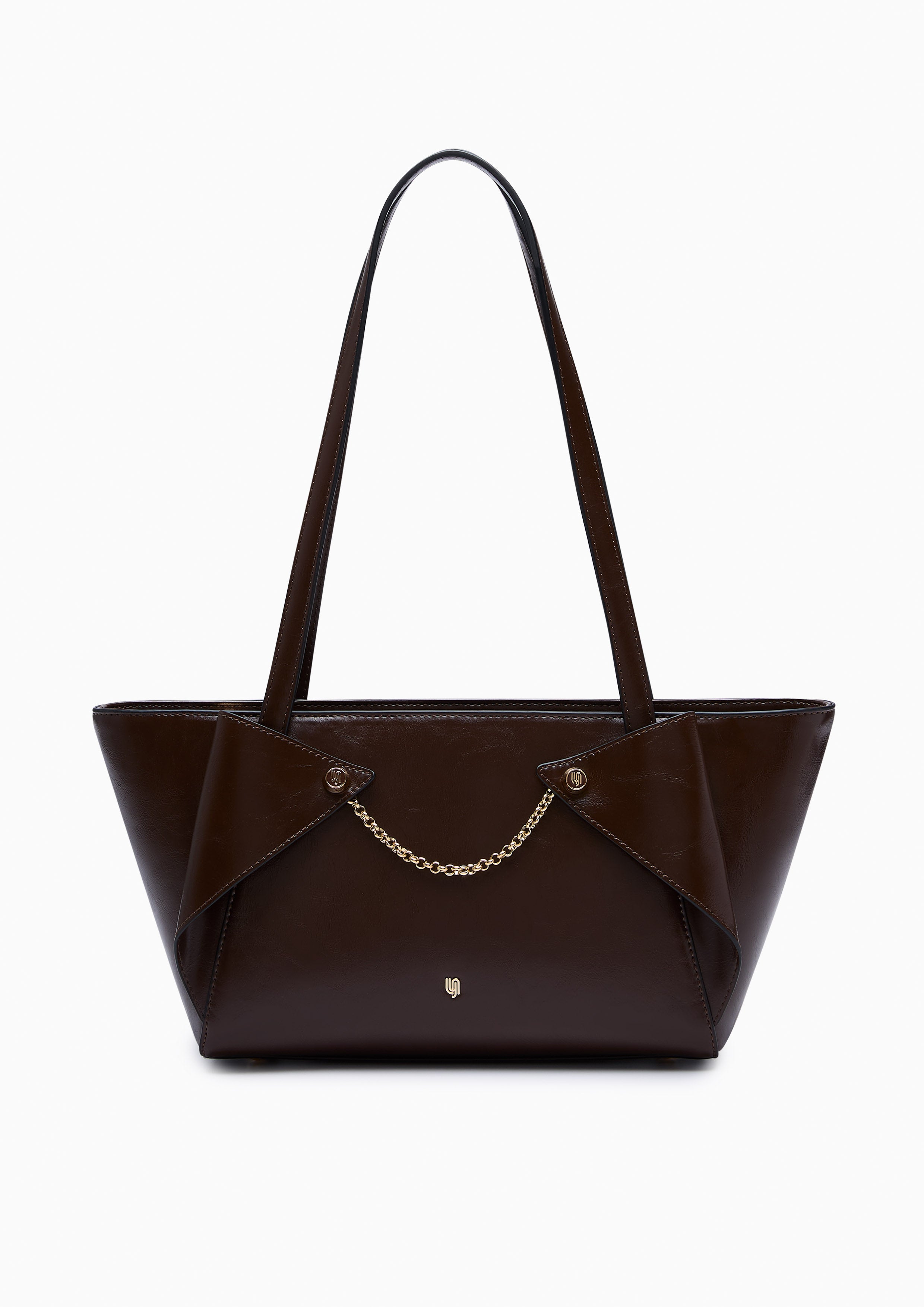 Cortes Infinite M Tote Bag Dark Brown