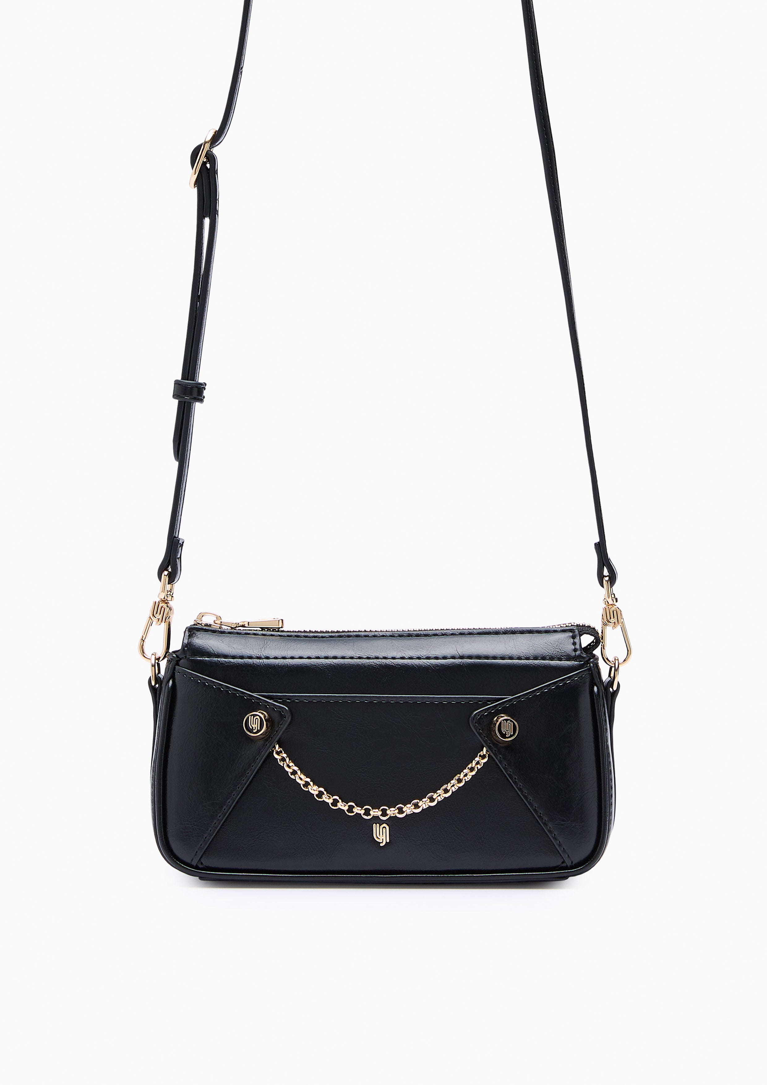 Cortes Infinite Mini Crossbody Bag Black