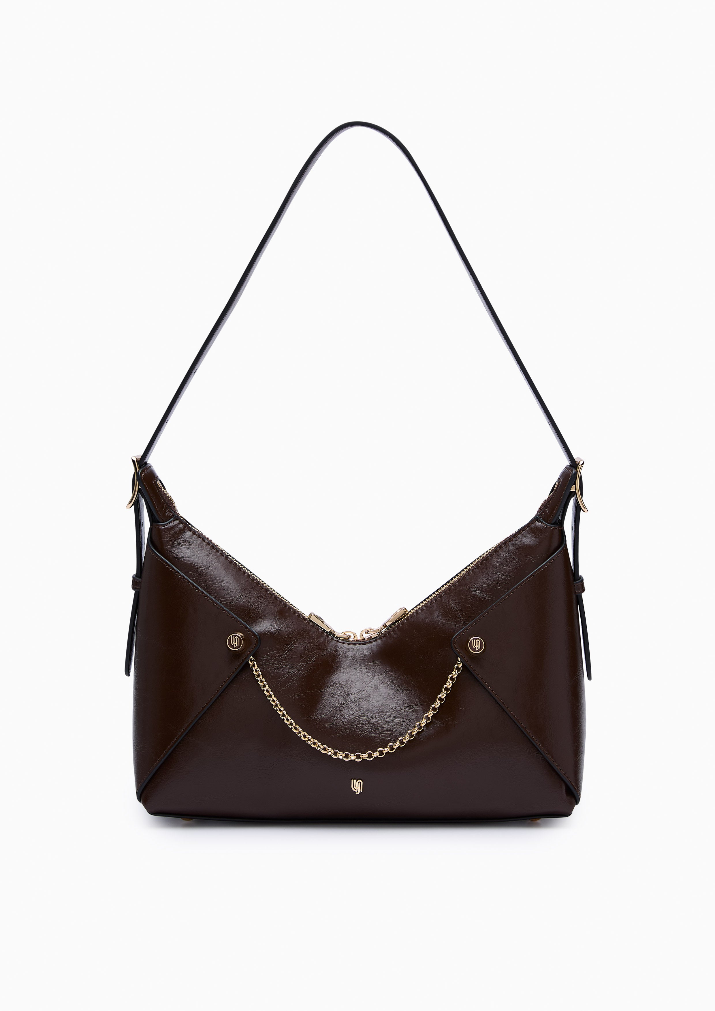 Cortes Infinite M Shoulder Bag Dark Brown