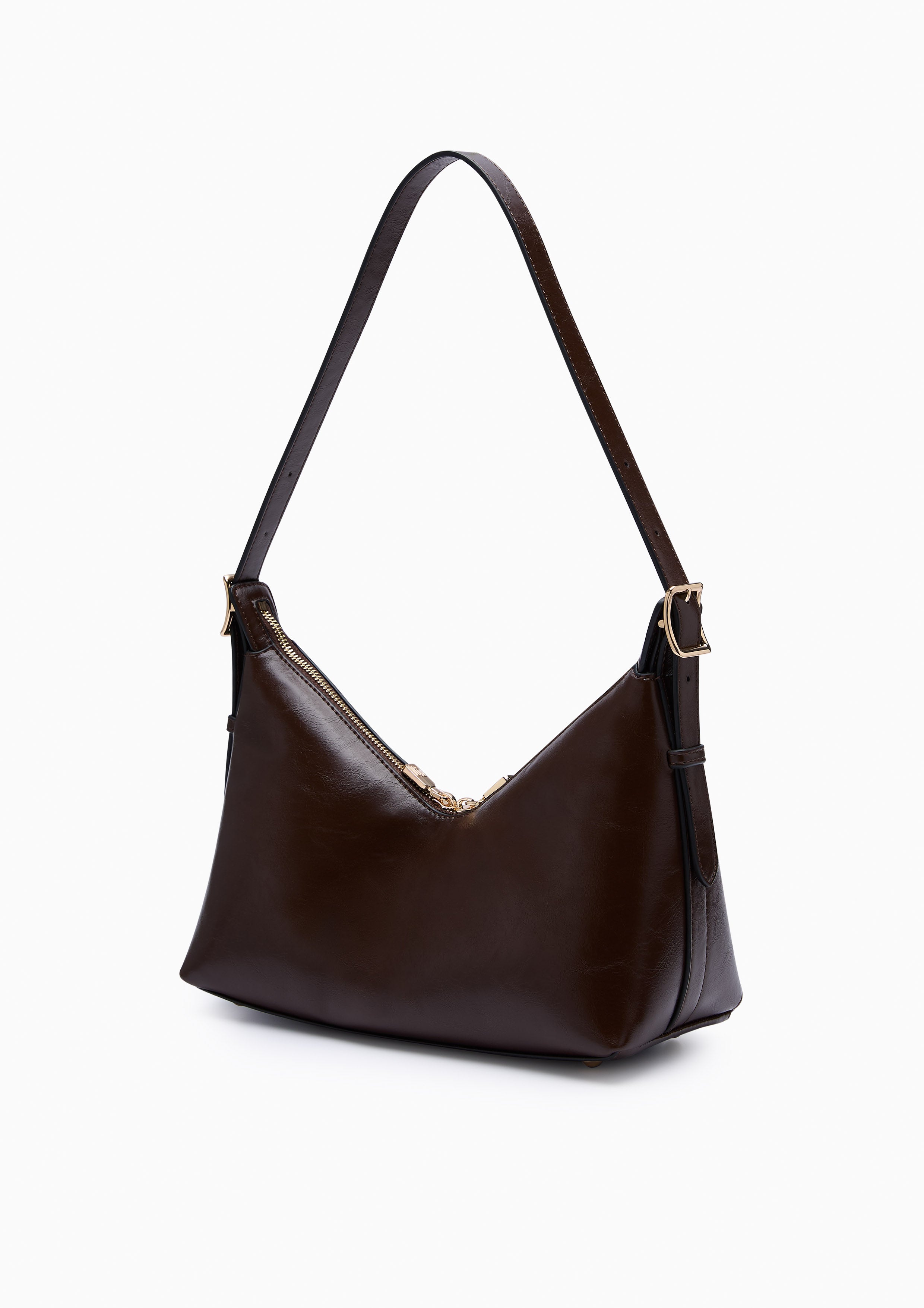 Cortes Infinite M Shoulder Bag Dark Brown