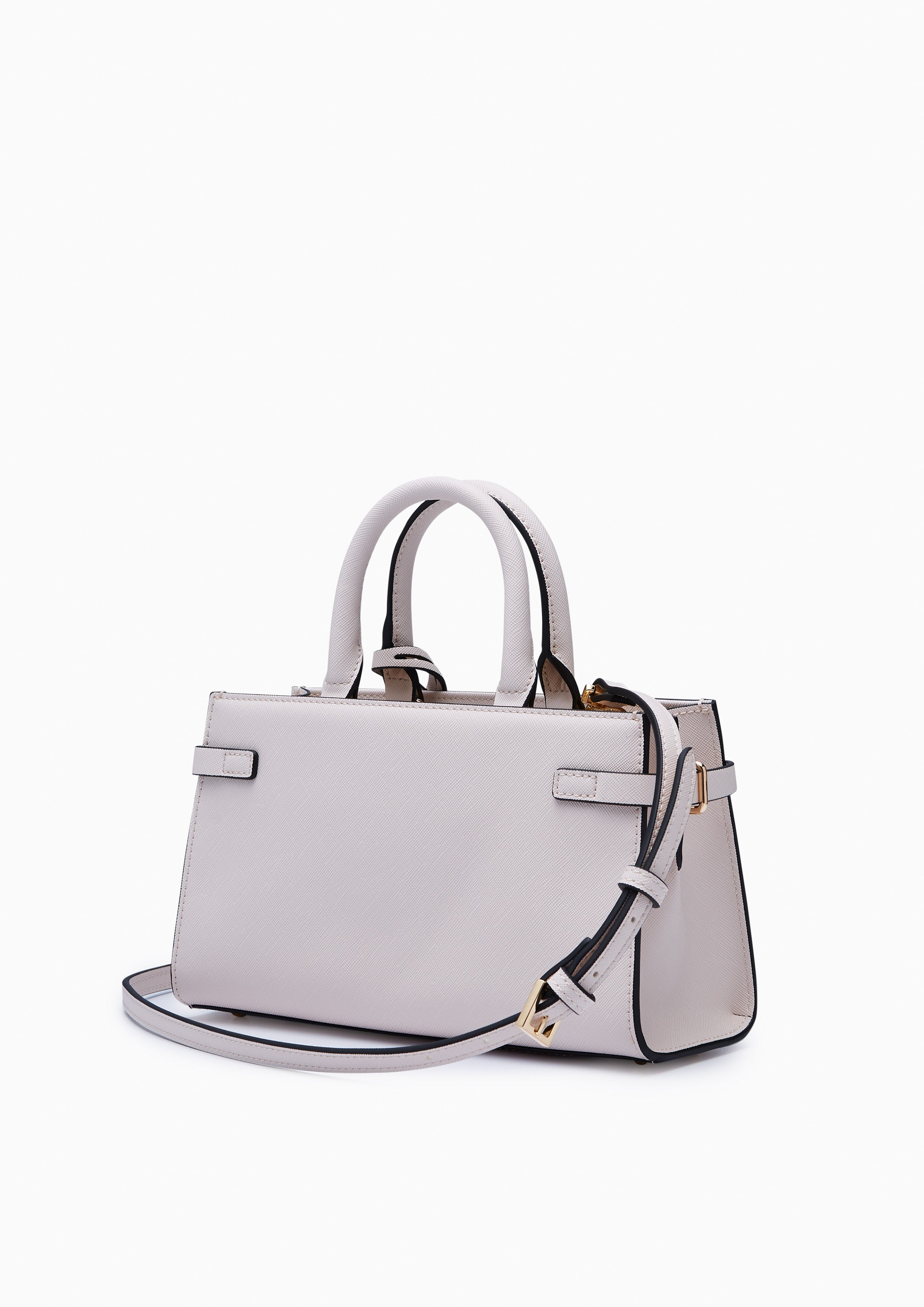 Poppy Fineness M Long Handle Bag Ivory