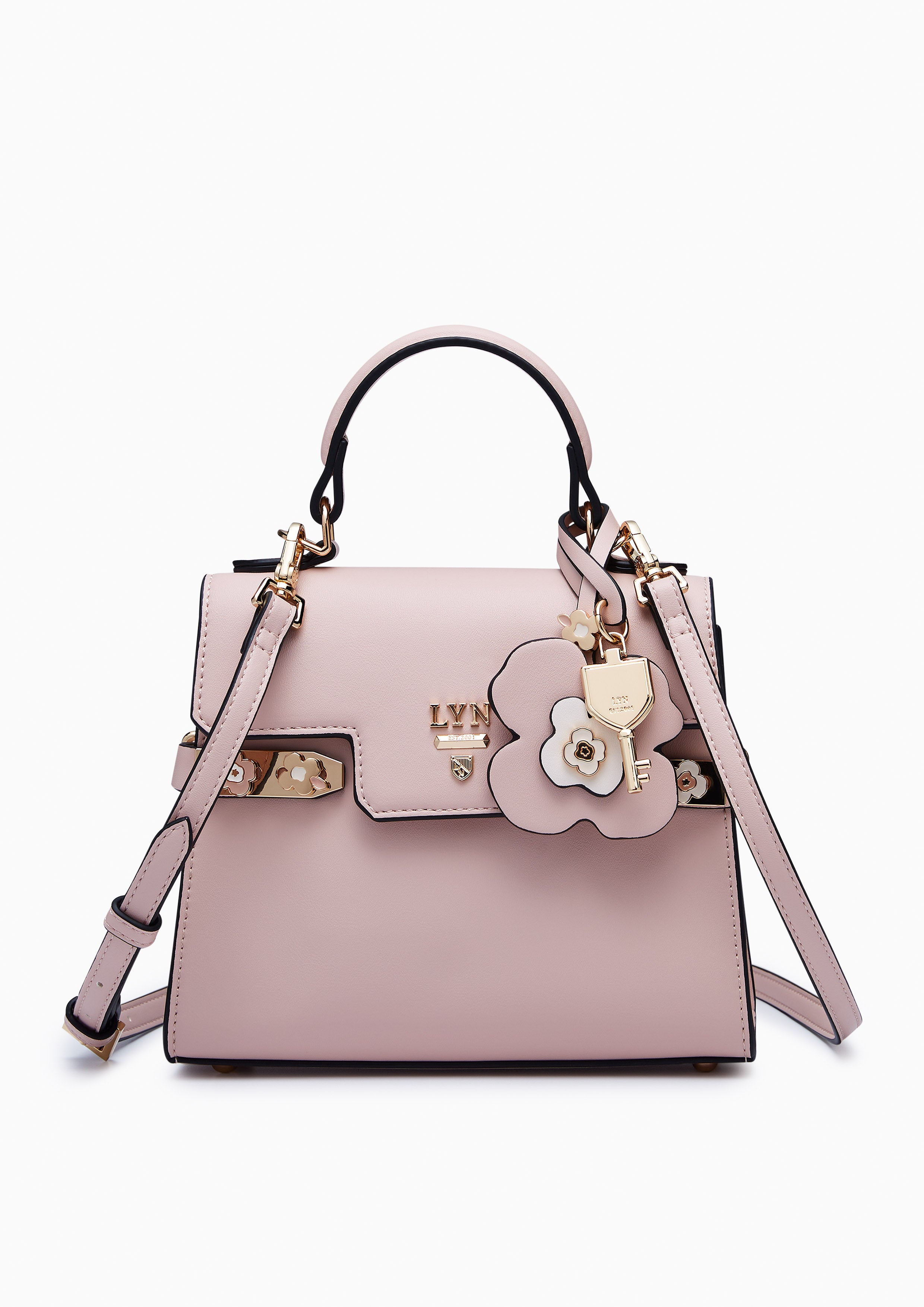 Poppy Fineness S Top Handle Bag Light Pink