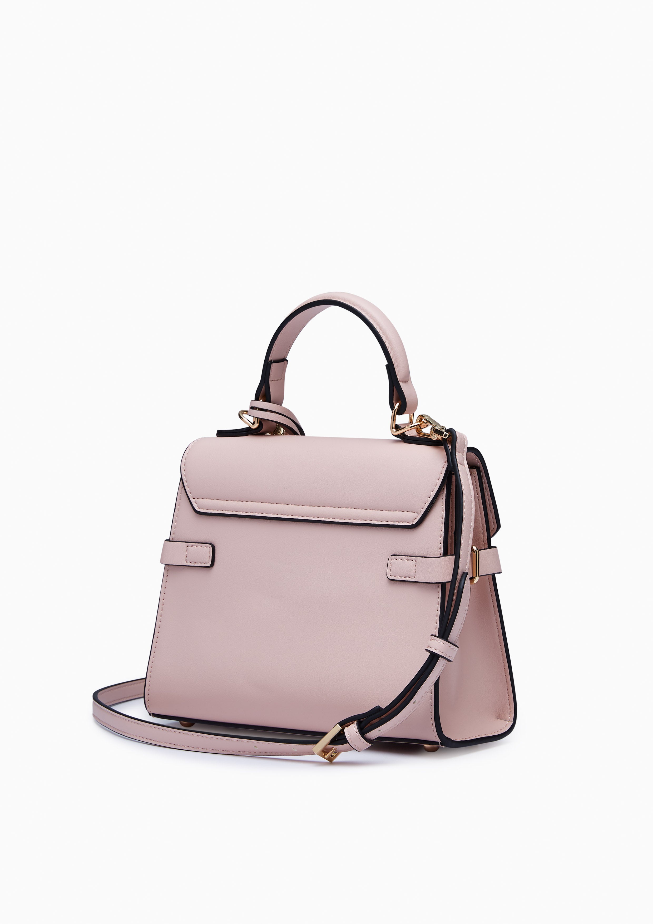 Poppy Fineness S Top Handle Bag Light Pink