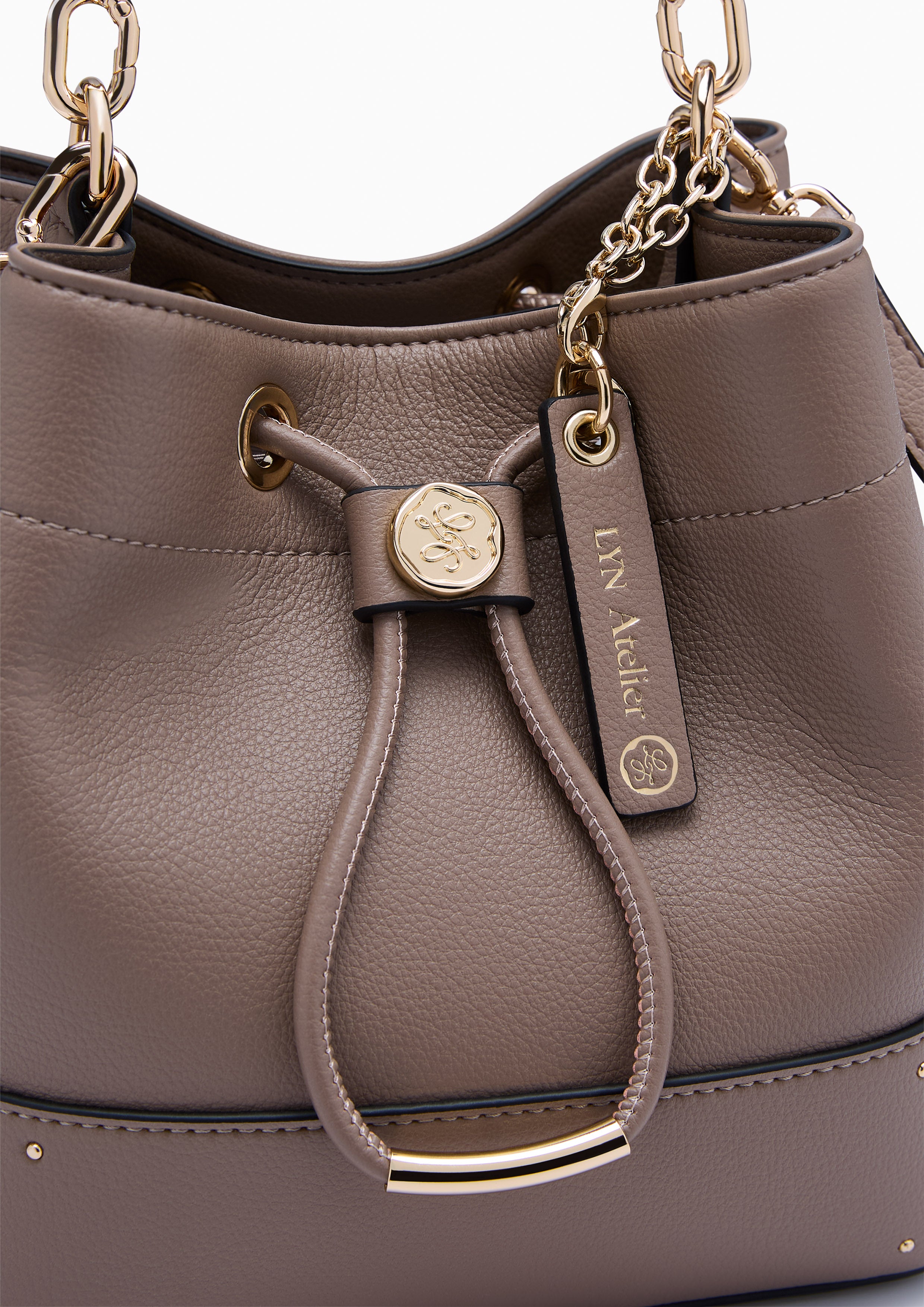 Atelli S Bucket Bag Taupe