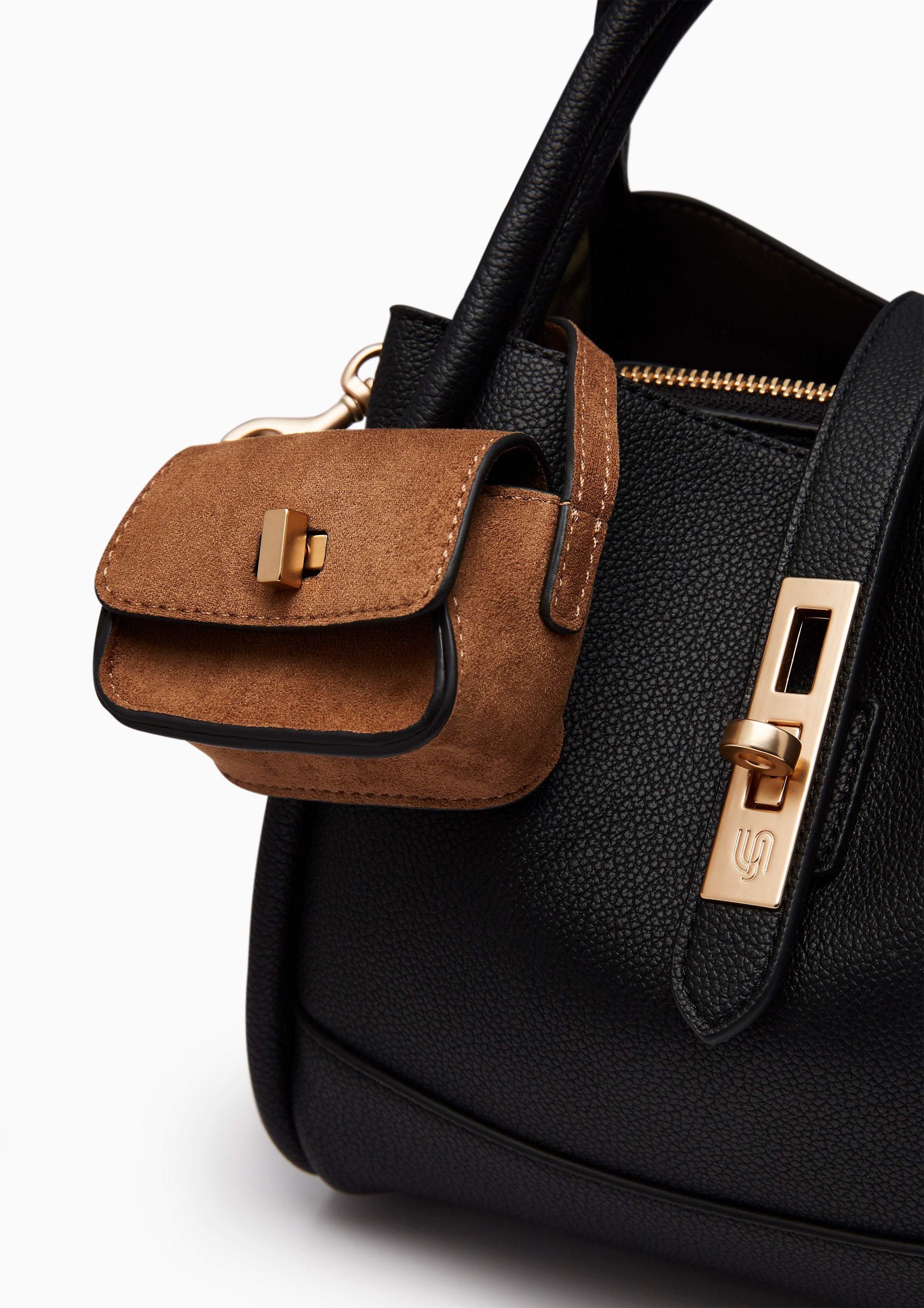 Morra Infinite L Top Handle Bag Black