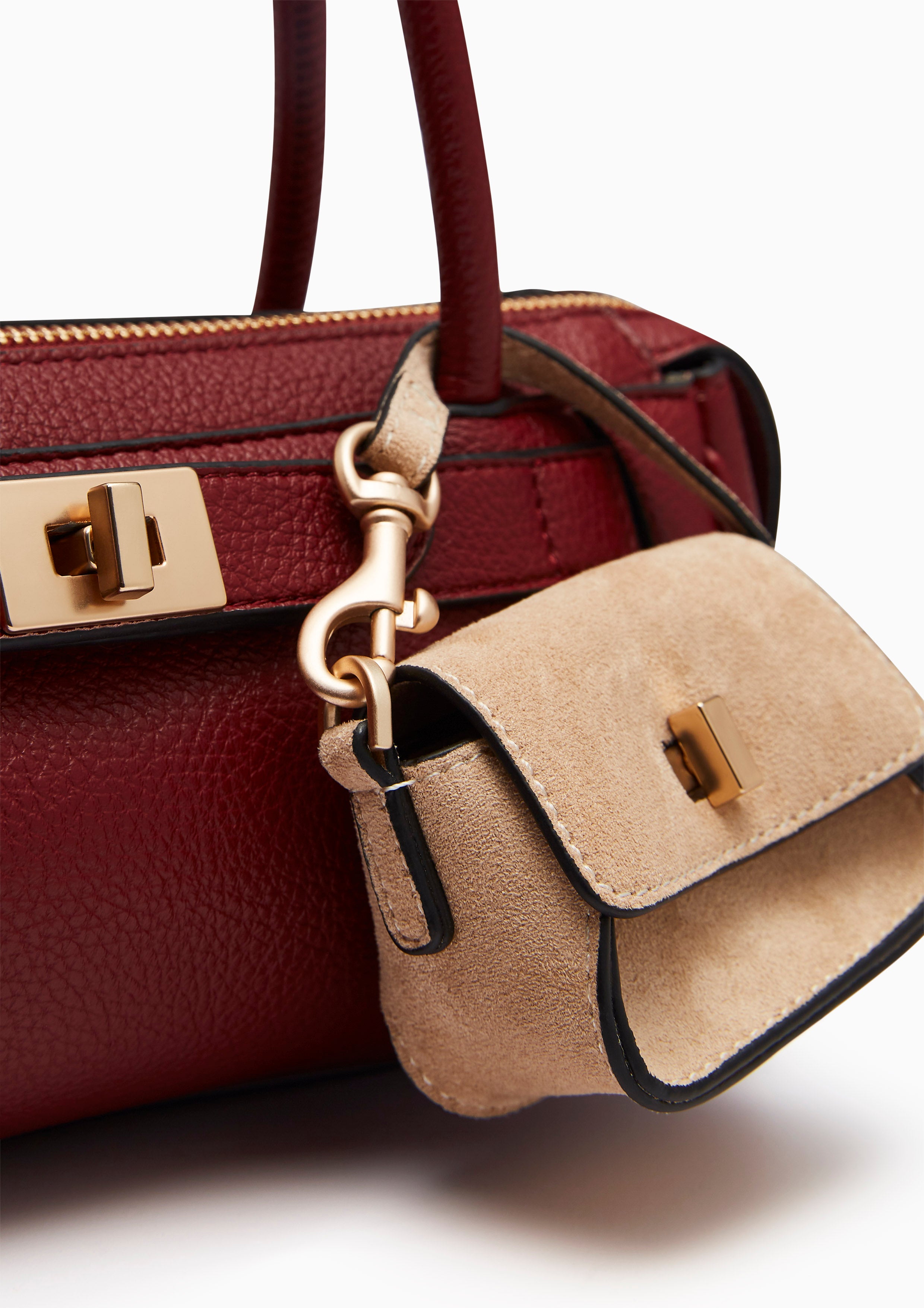Morra Infinite S Shoulder Bag Red