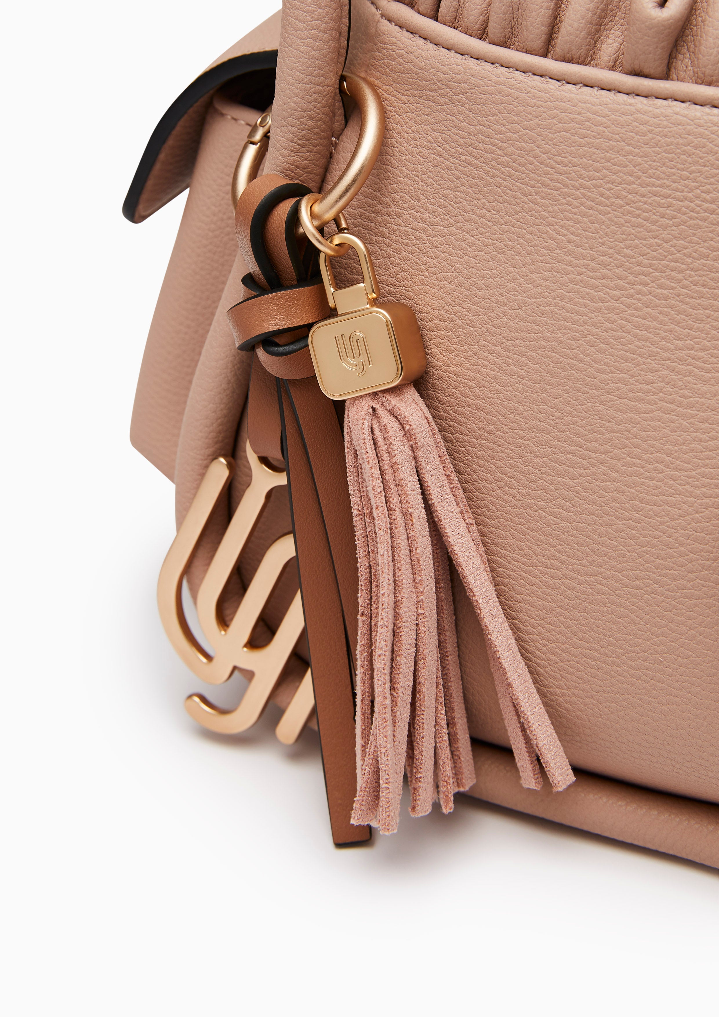 Morra Infinite M Shoulder Bag Nude